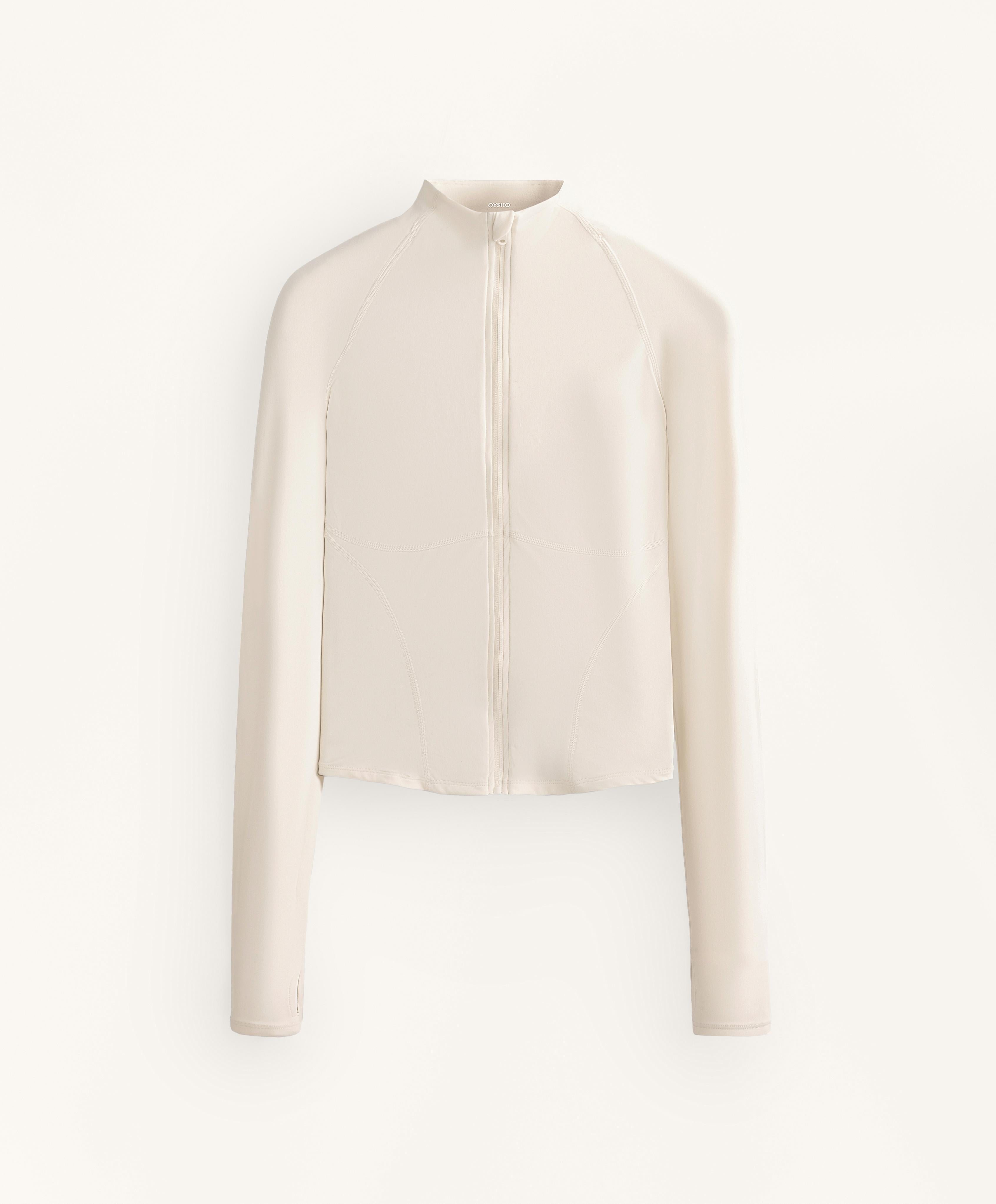LIGHT WARM TECHNICAL JACKET WITH SEAMS