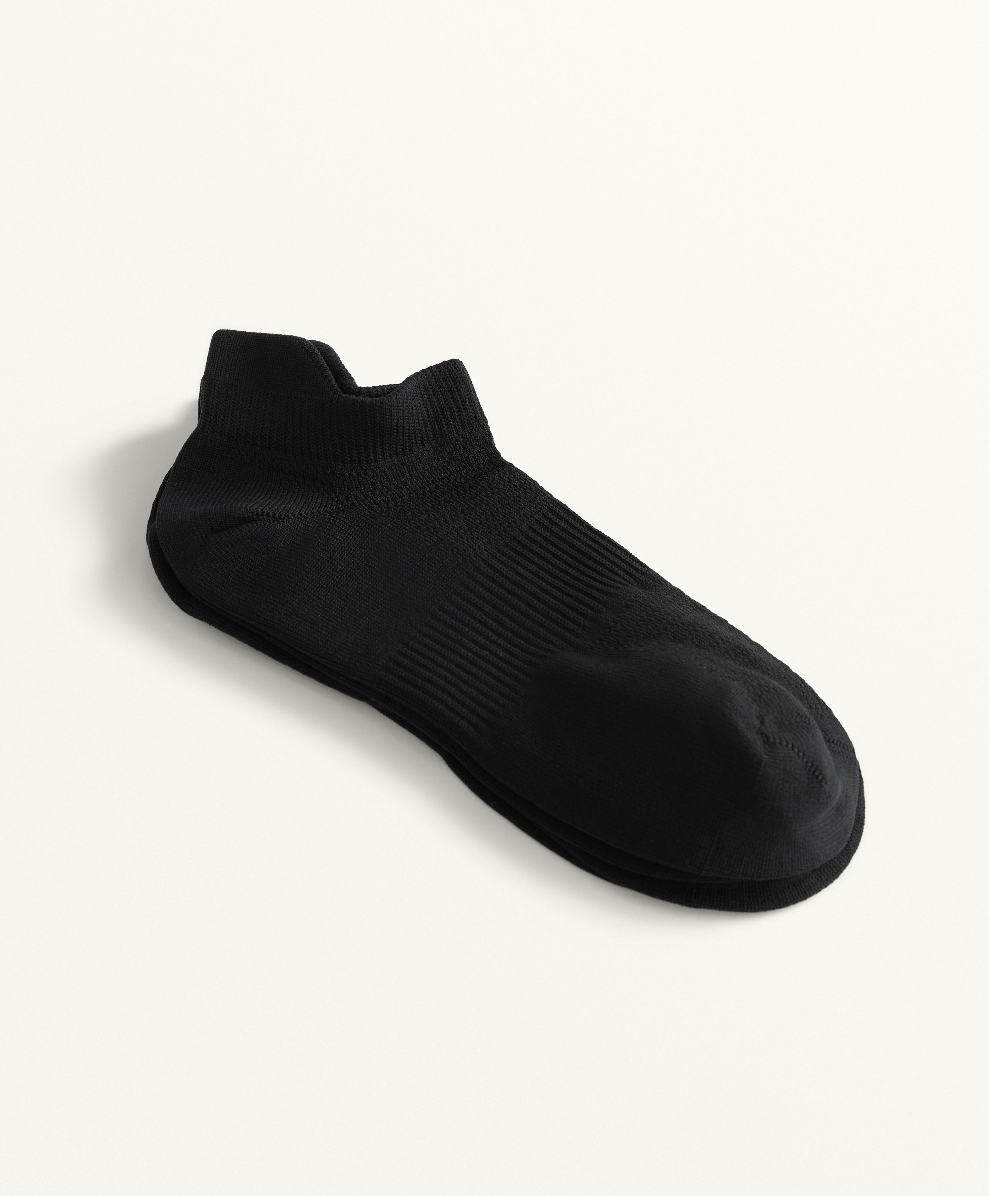3 PAIRS OF SPORTS TAB POLYAMIDE BLEND SNEAKER SOCKS