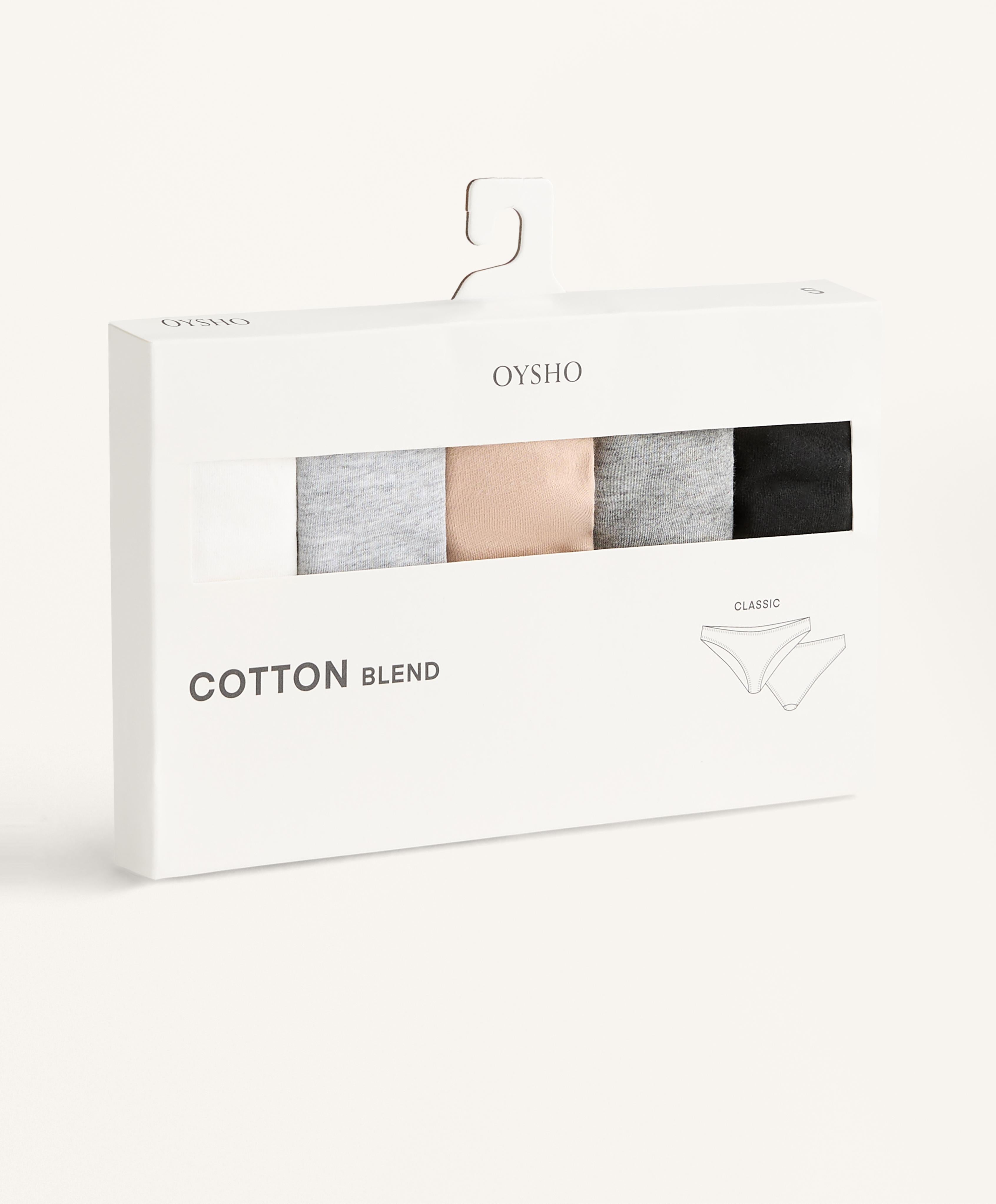 5 COTTON BLEND CLASSIC BRIEFS