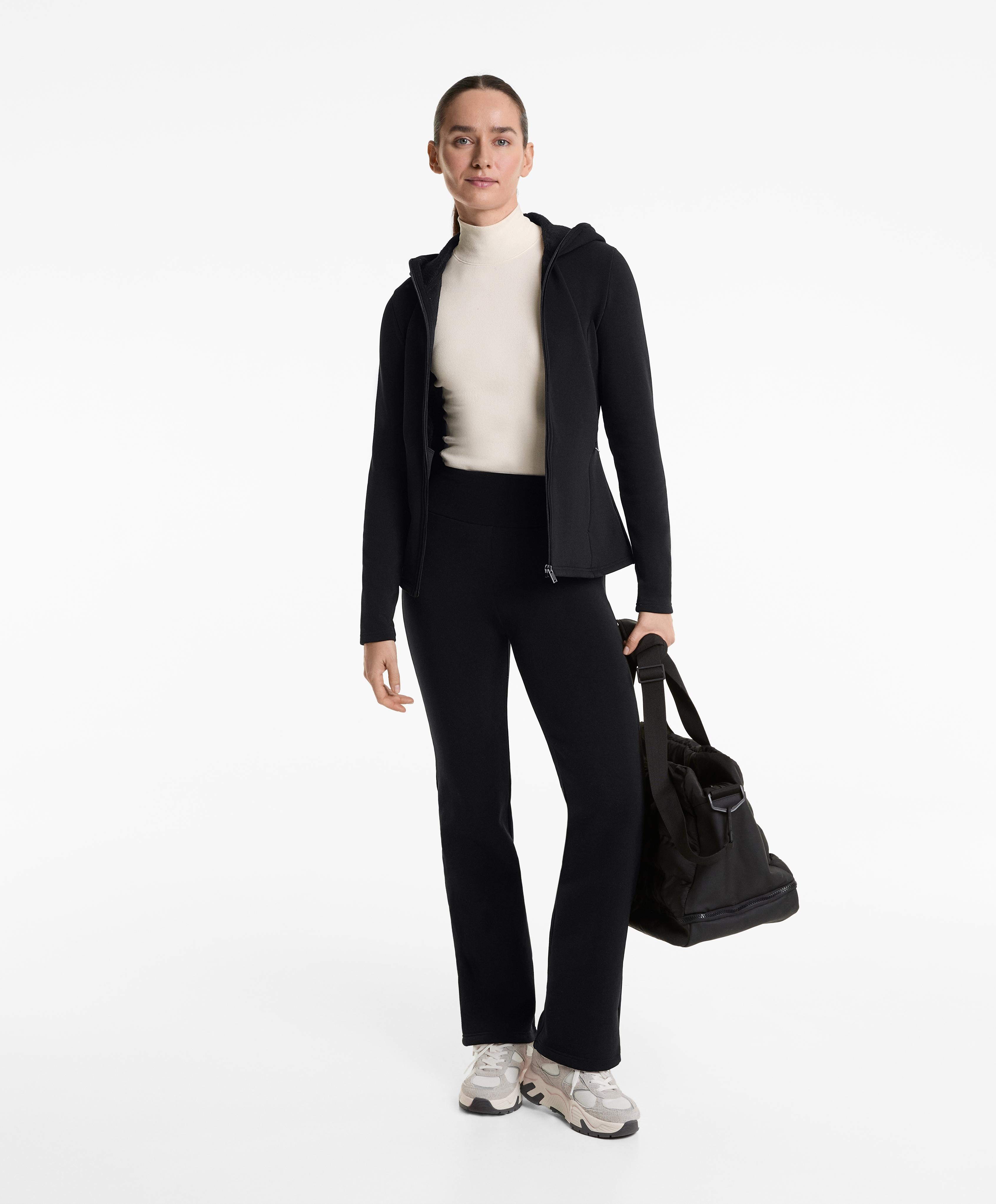 BOOTCUT SEAMLESS HIGH RISE SUPER EXTRA WARM TROUSERS