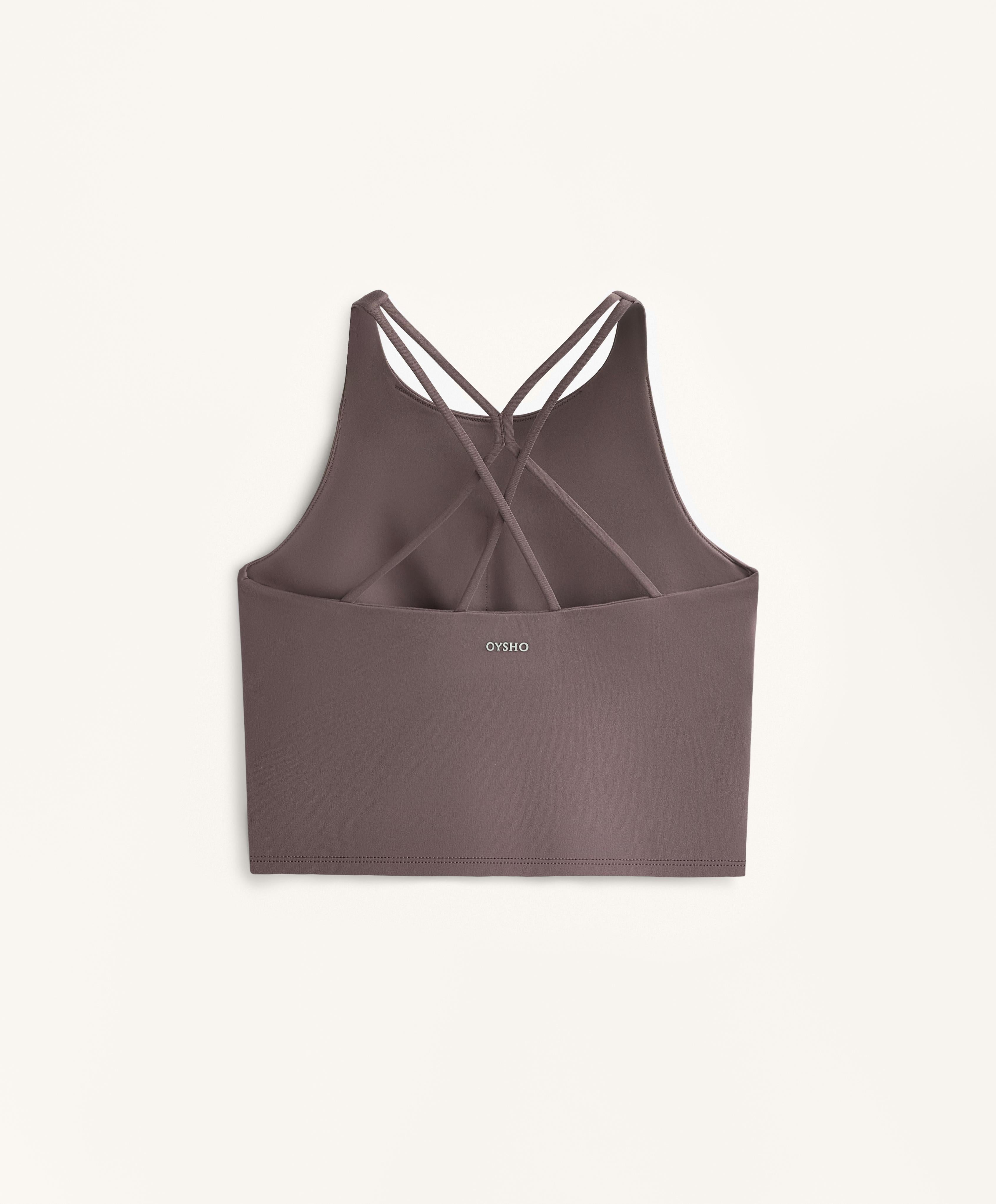 COMFORTLUX STRAP TANK TOP WITH CUPS
