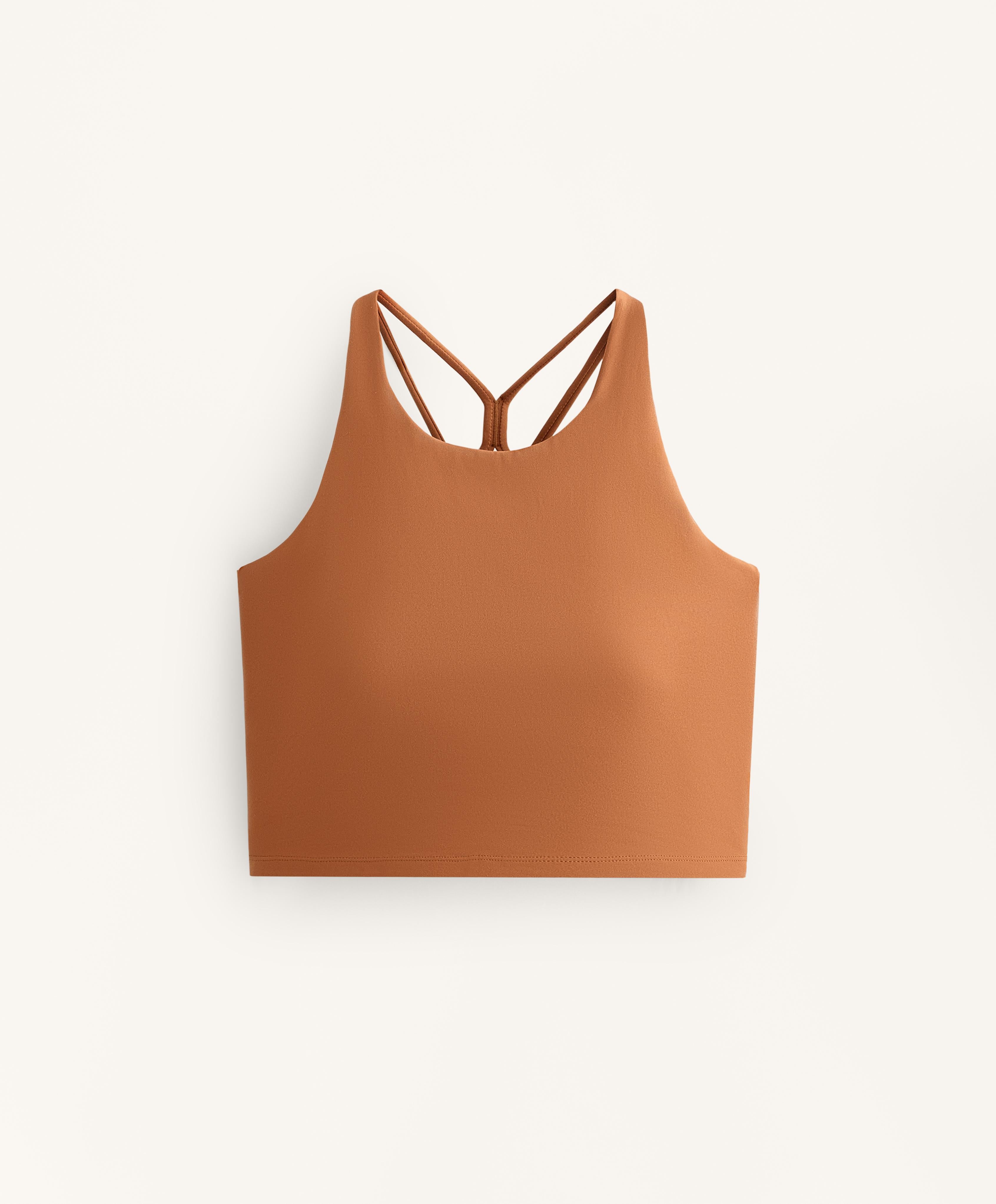 COMFORTLUX STRAP TANK TOP WITH CUPS