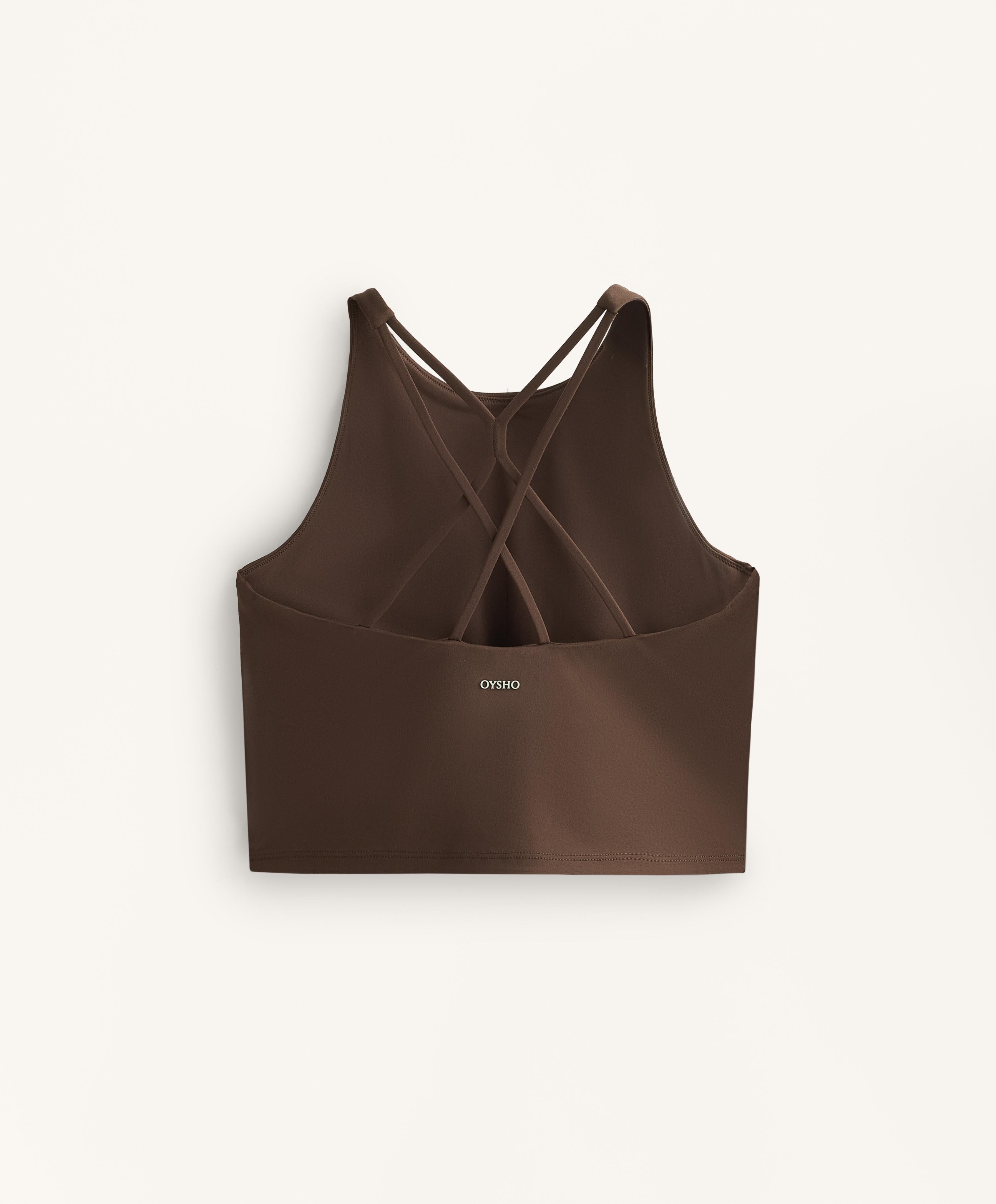 COMFORTLUX STRAP TANK TOP WITH CUPS