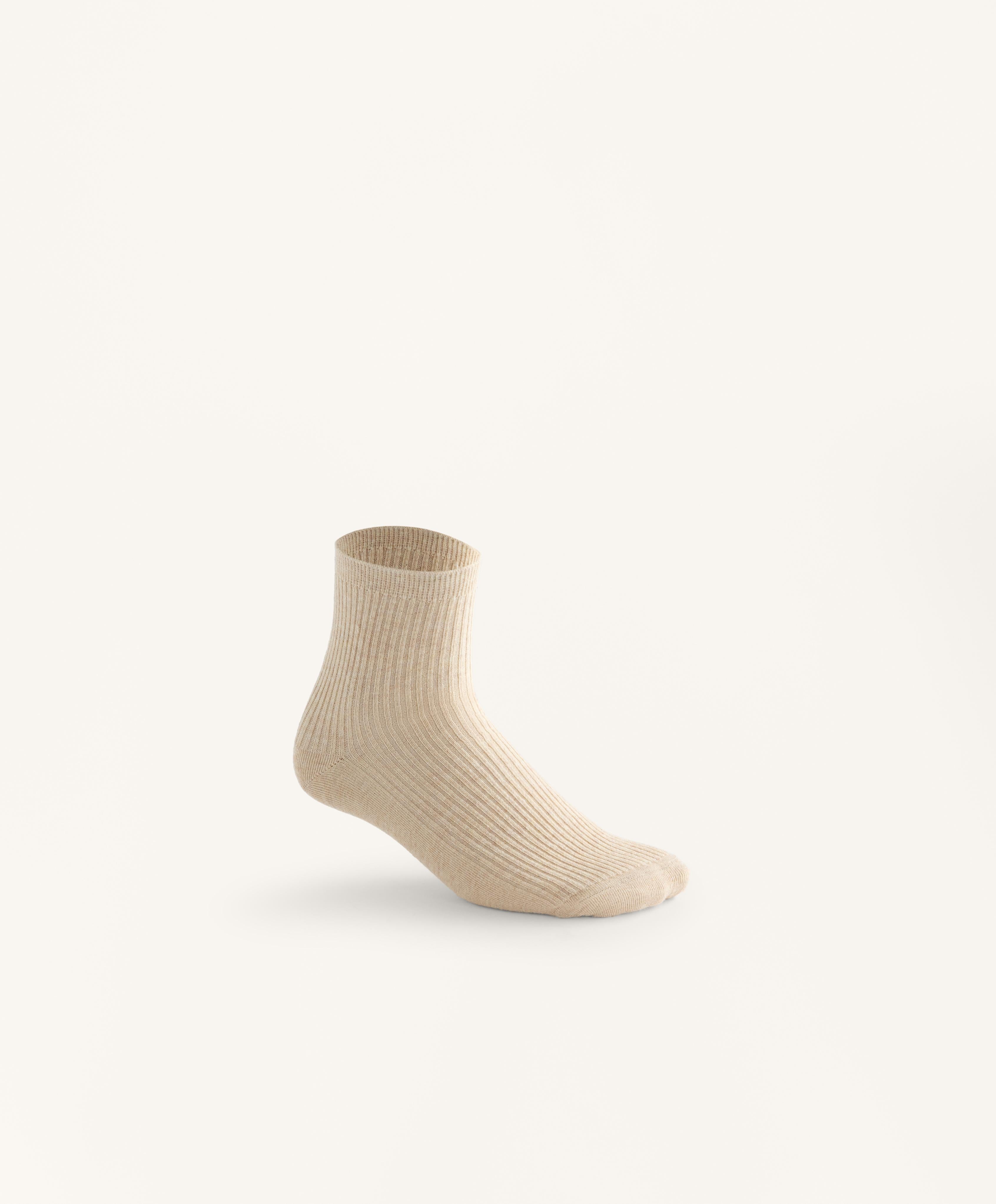 5 PAIRS OF QUARTER SOCKS WITH COTTON