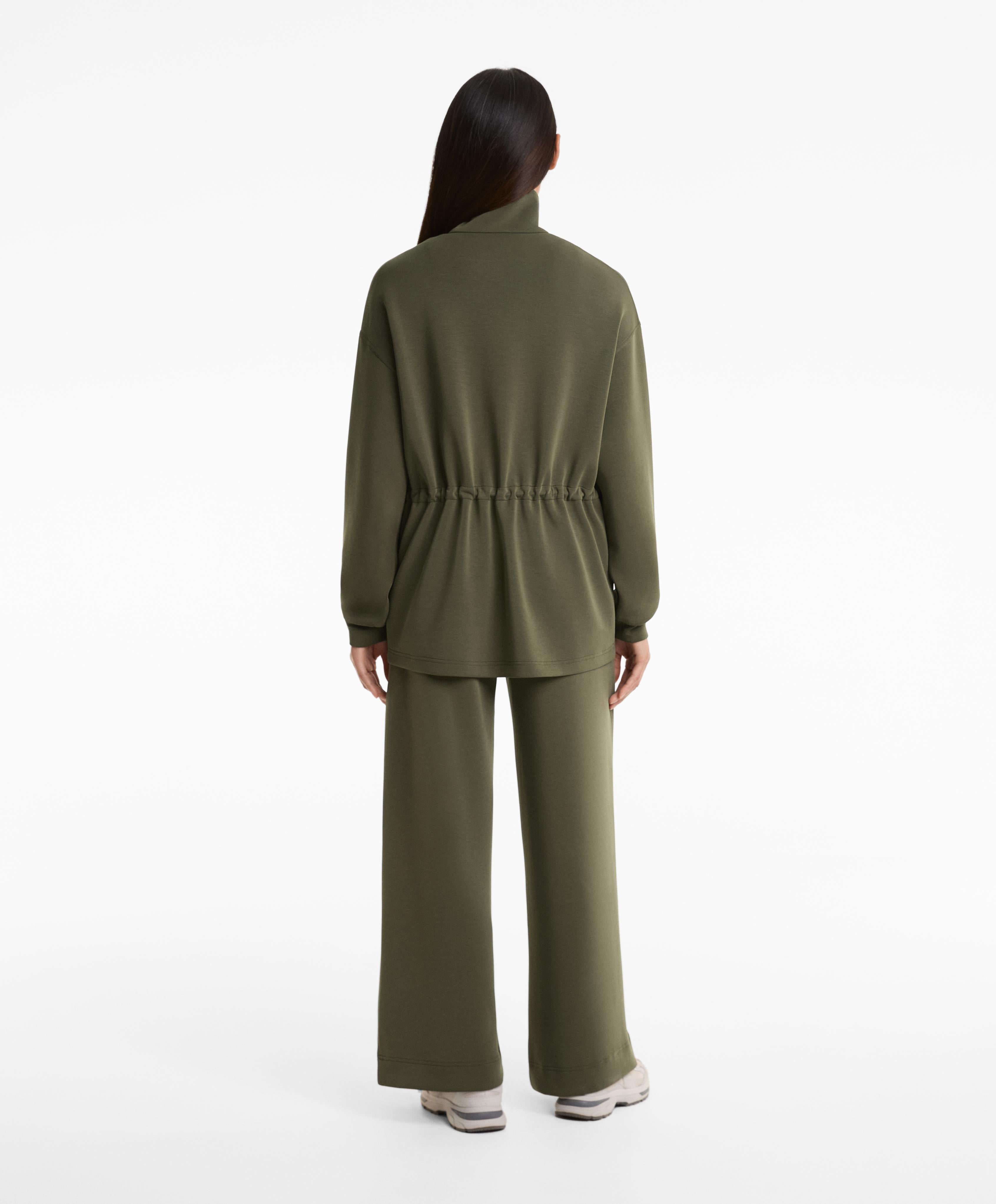 LONG POCKETS JACKET WITH SOFT TOUCH MODAL