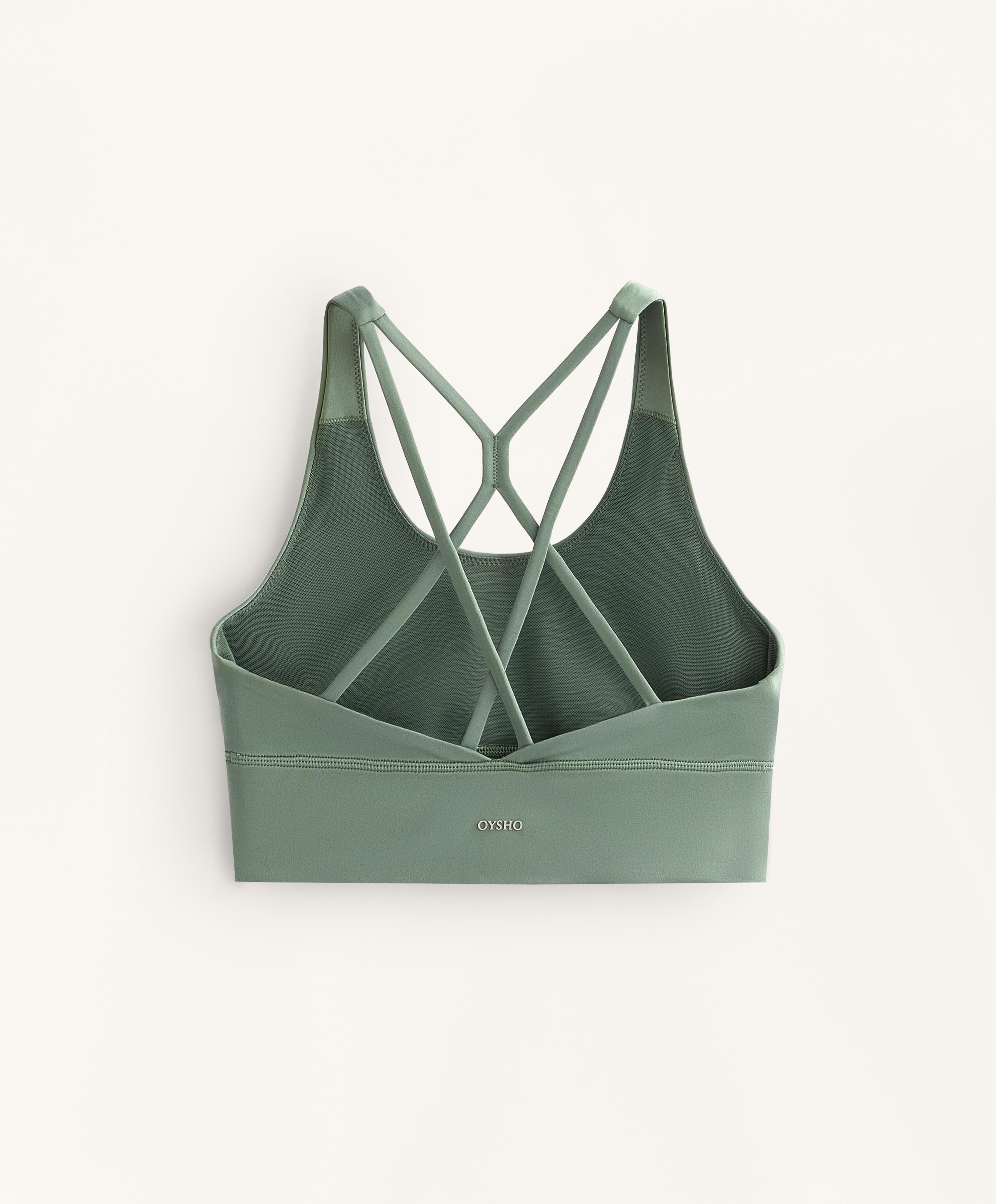 MEDIUM SUPPORT COMFORTLUX SPORTS BRA WITH CUPS