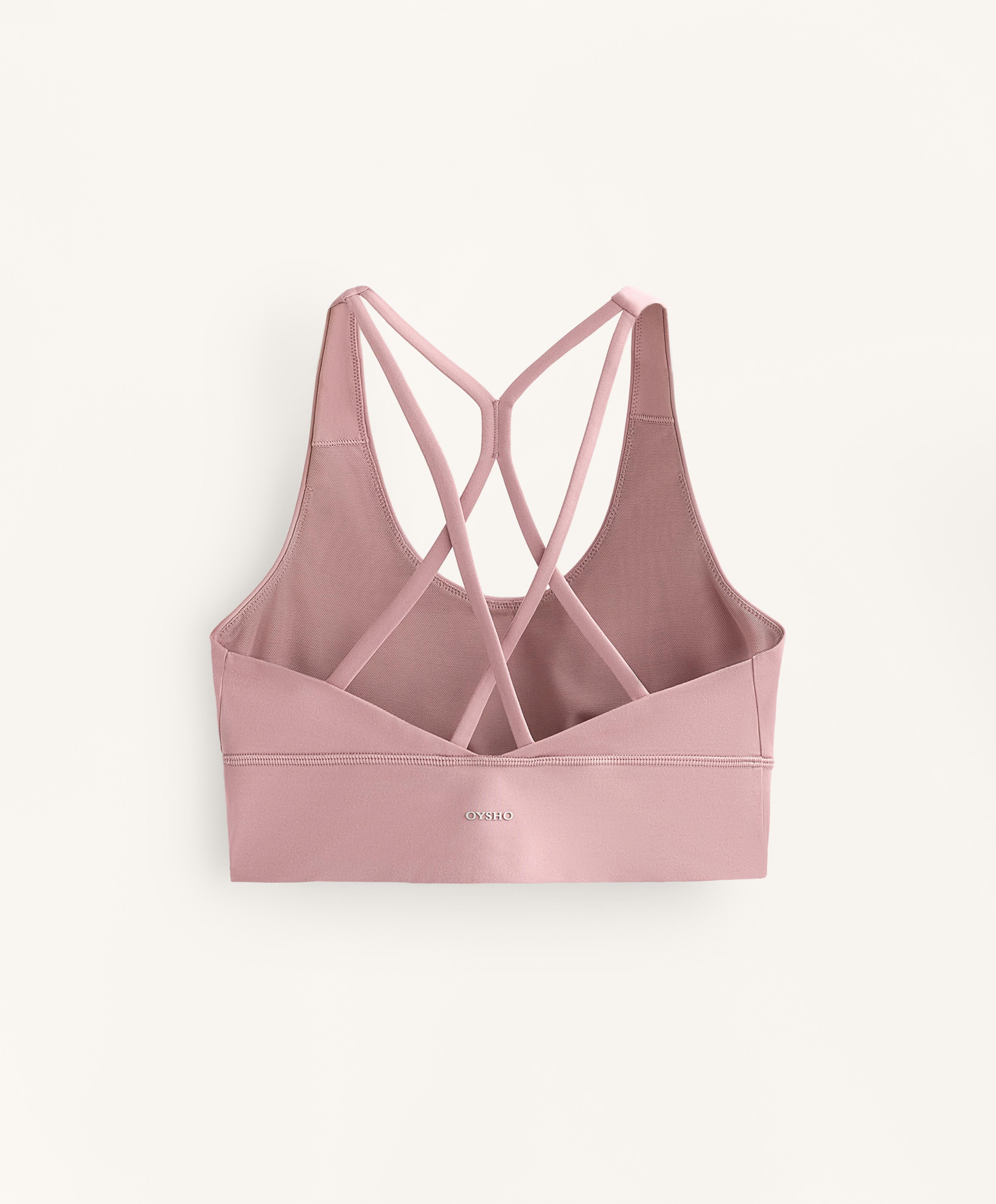 MEDIUM SUPPORT COMFORTLUX SPORTS BRA WITH CUPS