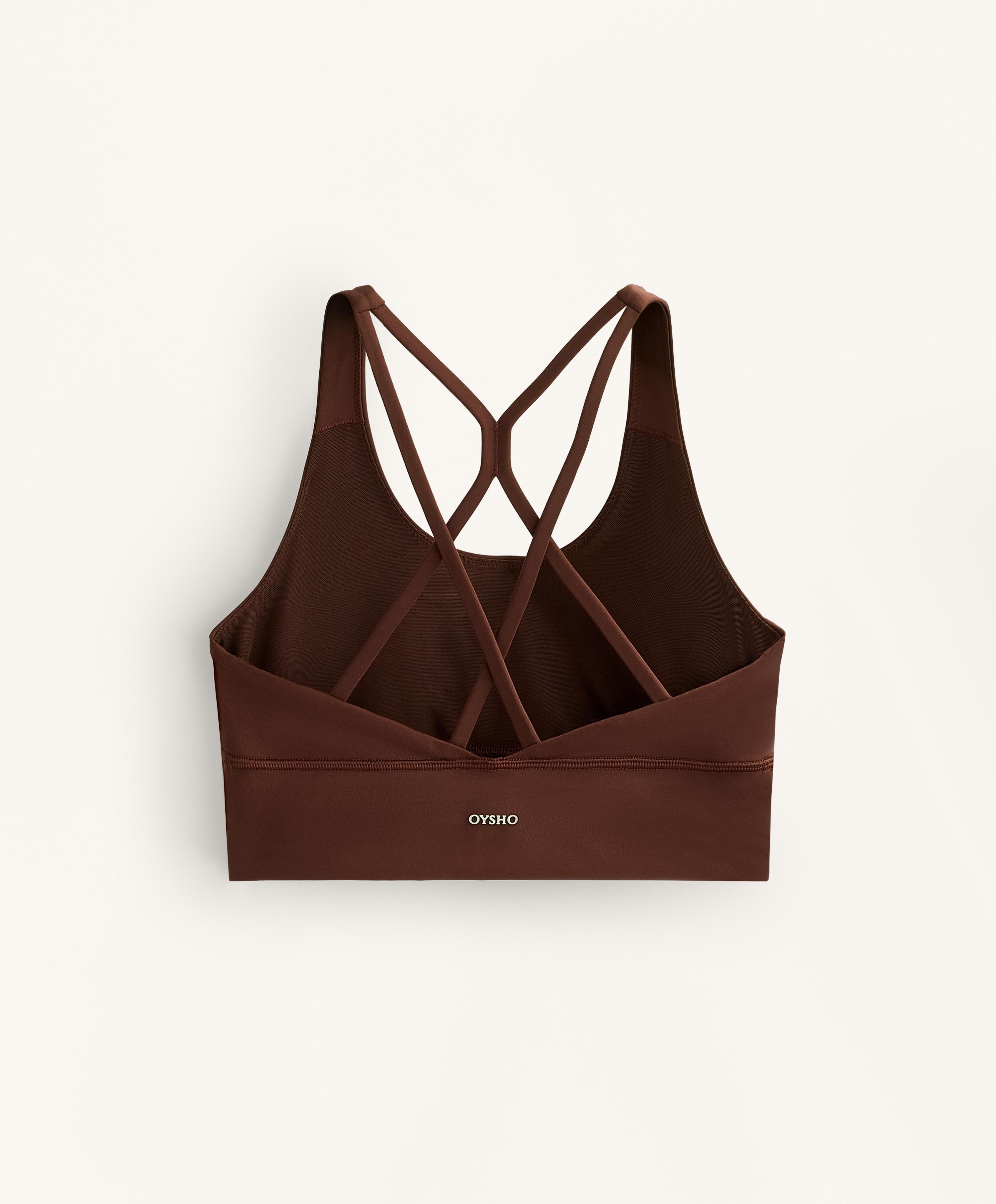MEDIUM SUPPORT COMFORTLUX SPORTS BRA WITH CUPS