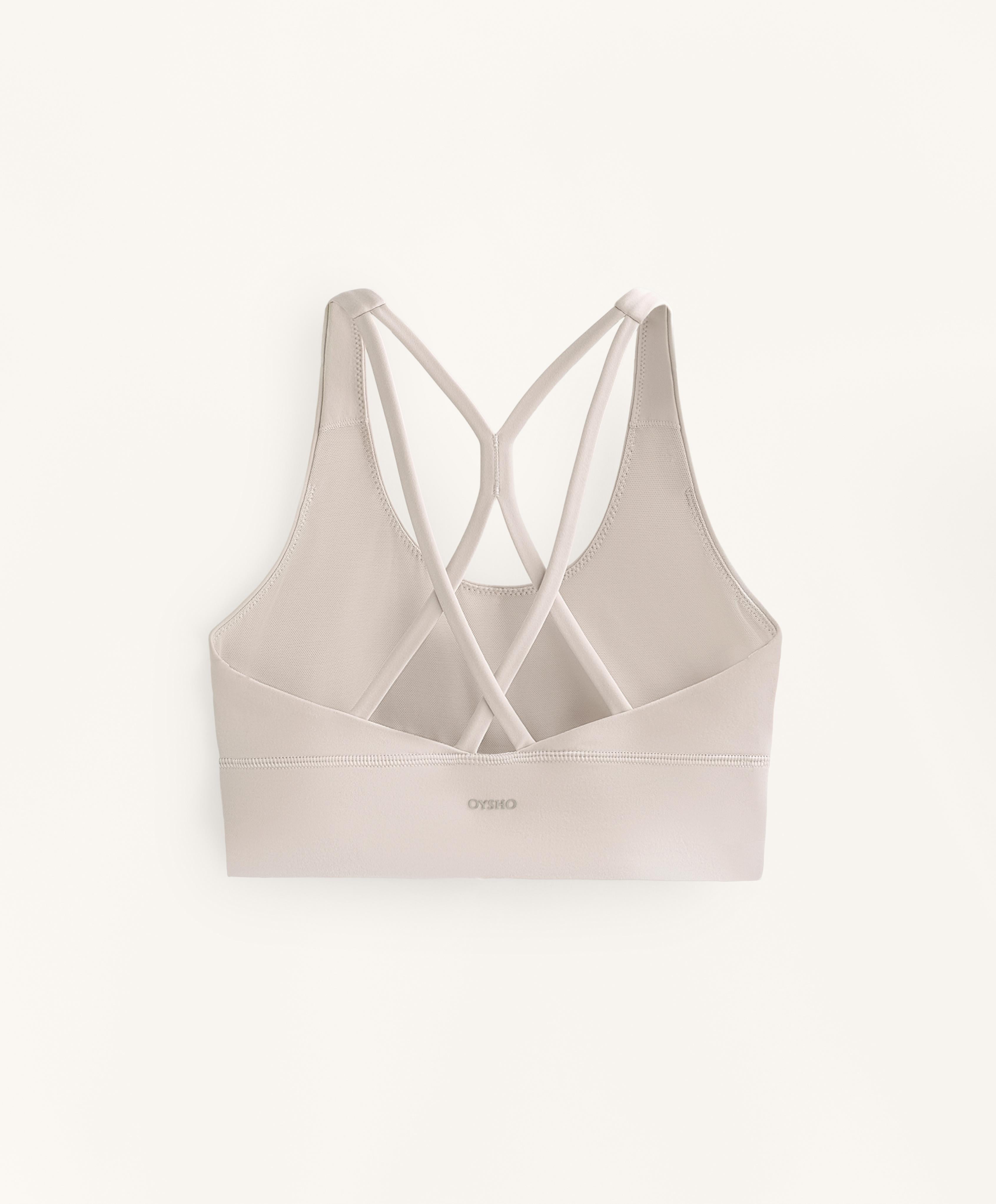 MEDIUM SUPPORT COMFORTLUX SPORTS BRA WITH CUPS