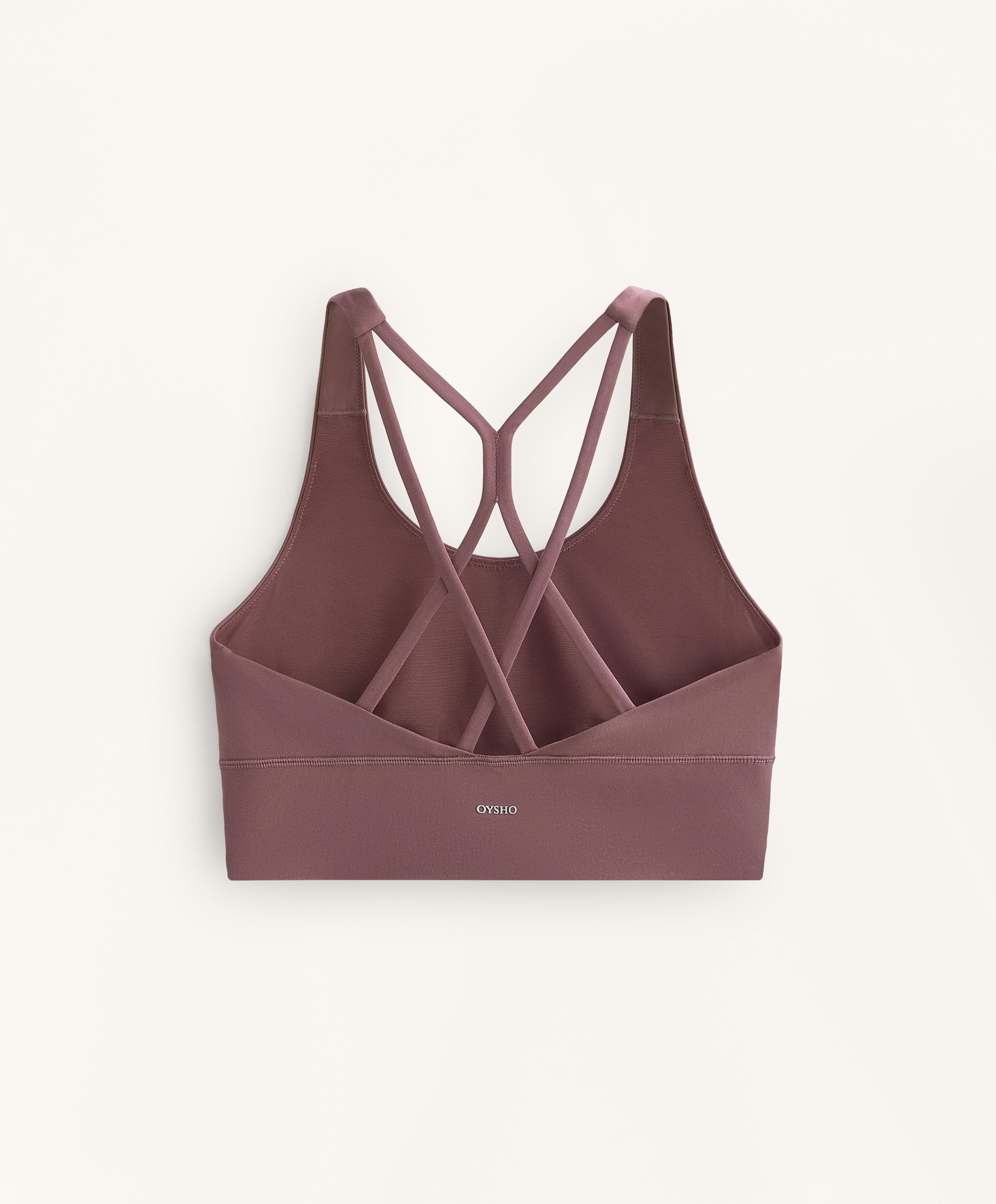 MEDIUM SUPPORT COMFORTLUX SPORTS BRA WITH CUPS