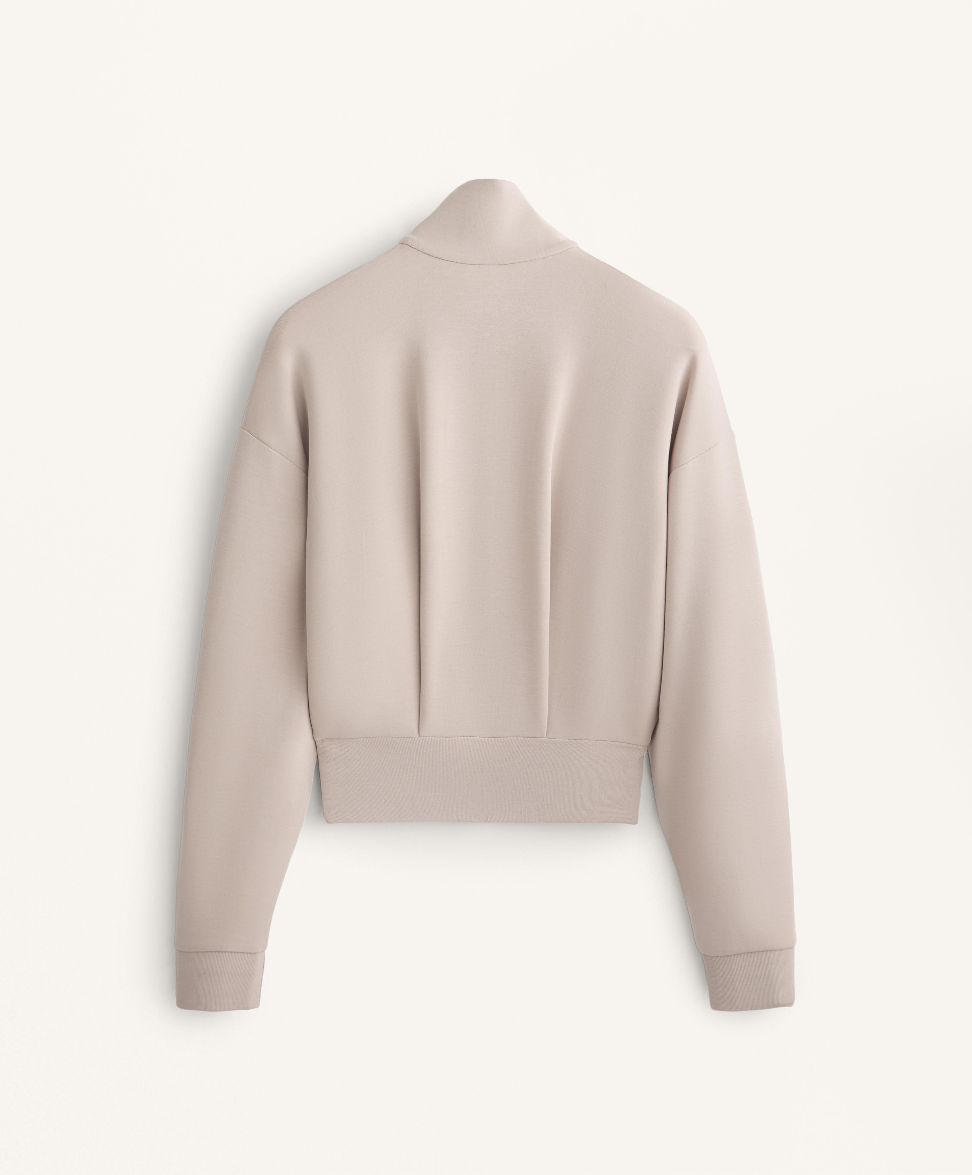 SOFT TOUCH HIGH NECK JACKET WITH MODAL