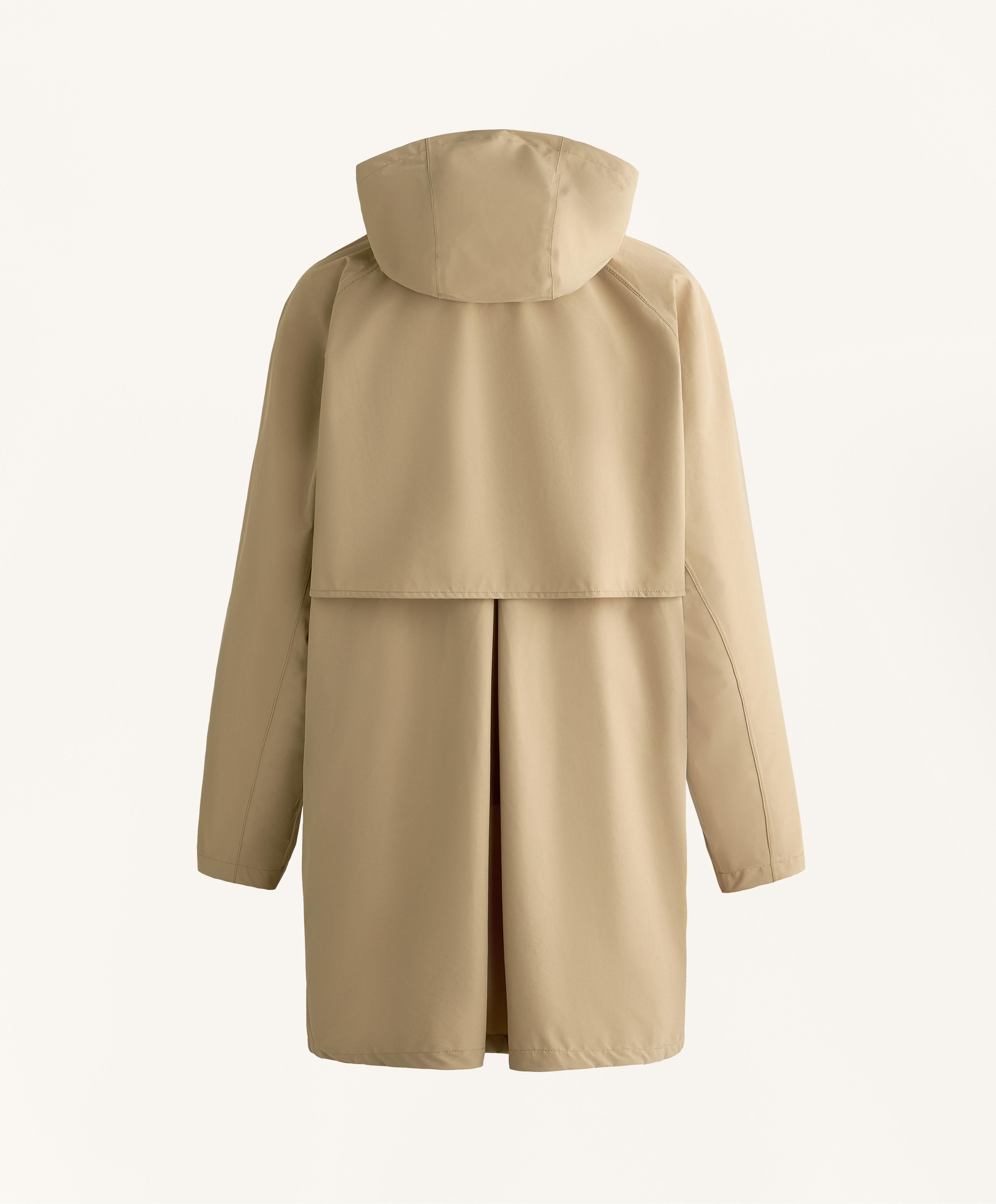 EXTRA LIGHTWEIGHT 10K WATERPROOF MIDI CAPE JACKET
