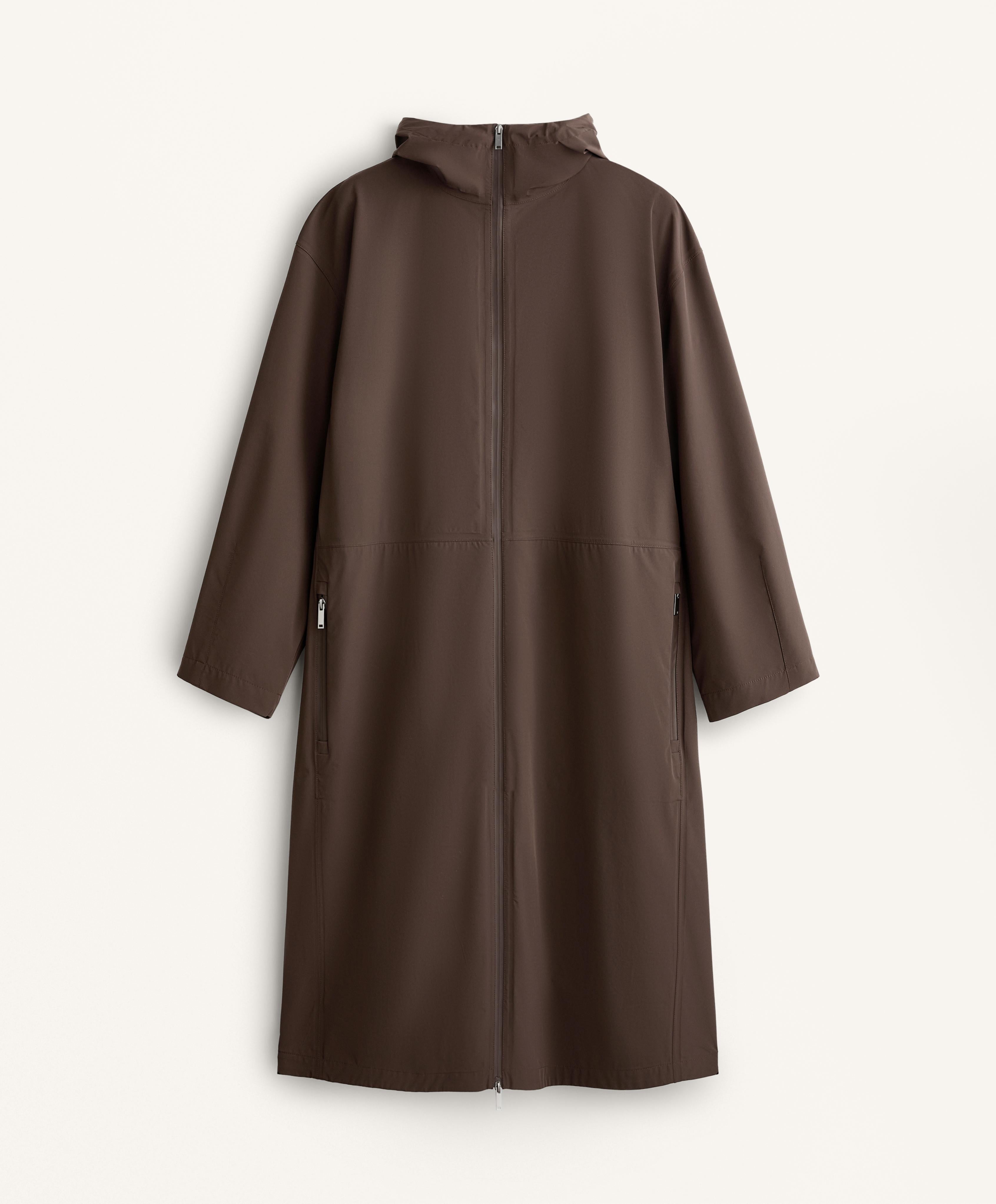 EXTRA LIGHTWEIGHT LONG 10K WATERPROOF JACKET