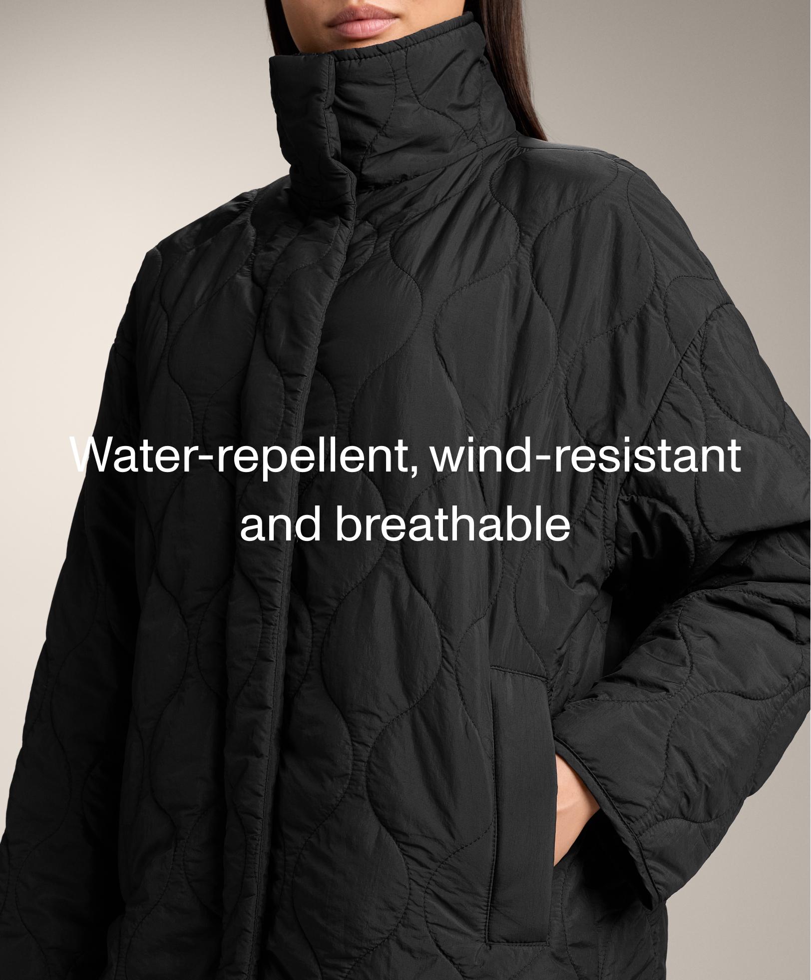 LIGHTWEIGHT WATER REPELLENT FELLEX AEROGEL OVERSIZE PADDED JACKET