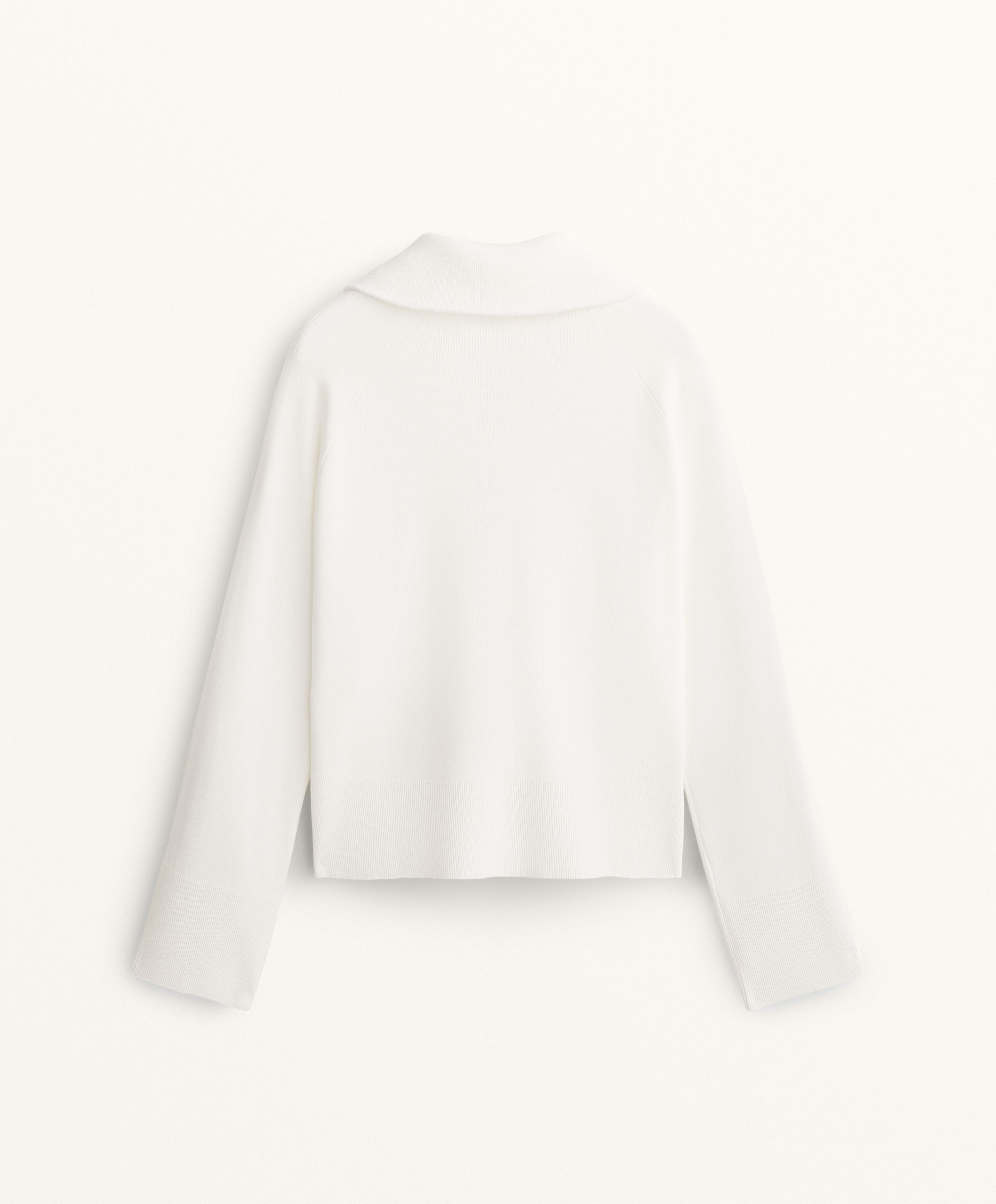 KNIT HALF ZIP JUMPER
