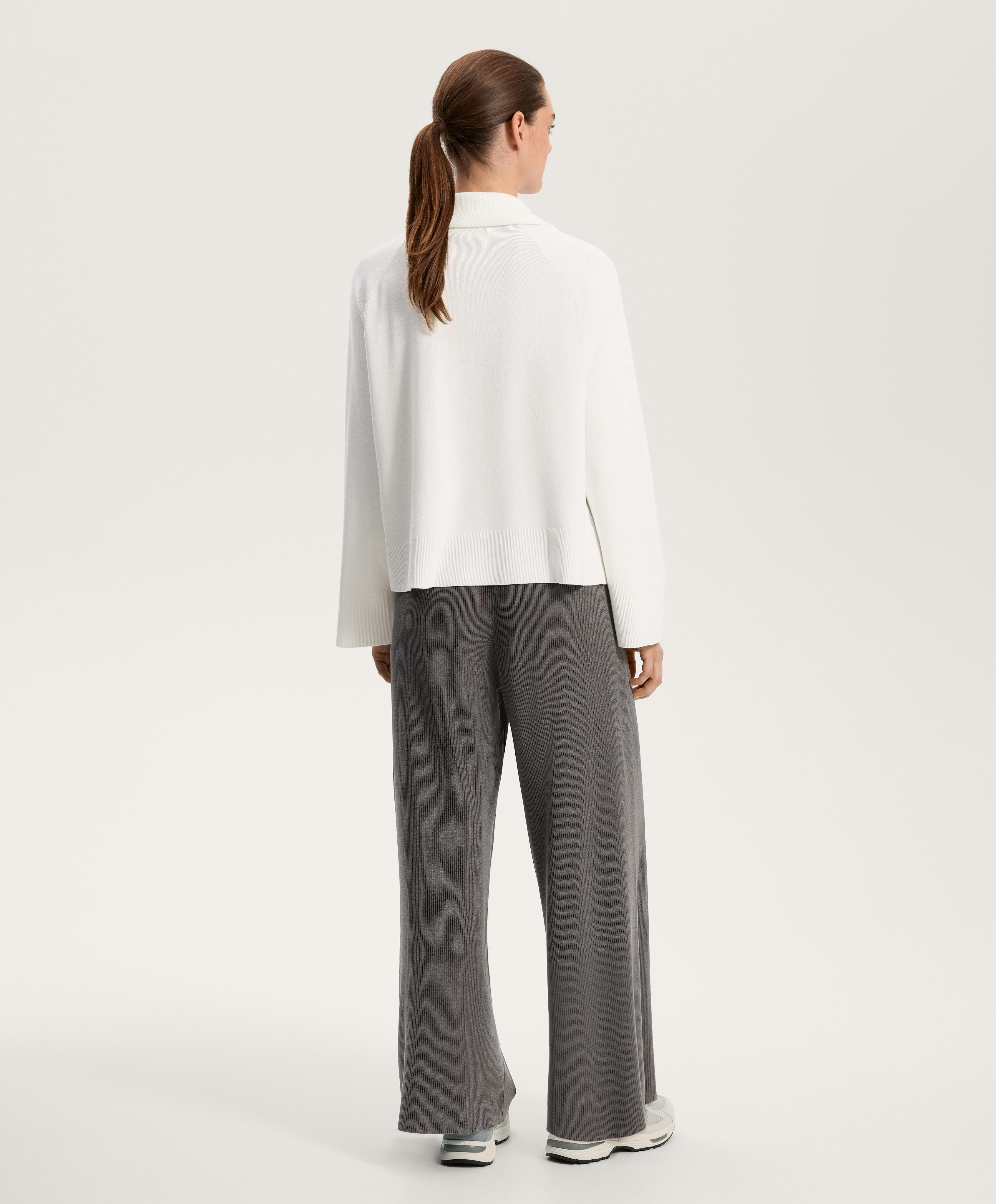 KNIT HALF ZIP JUMPER