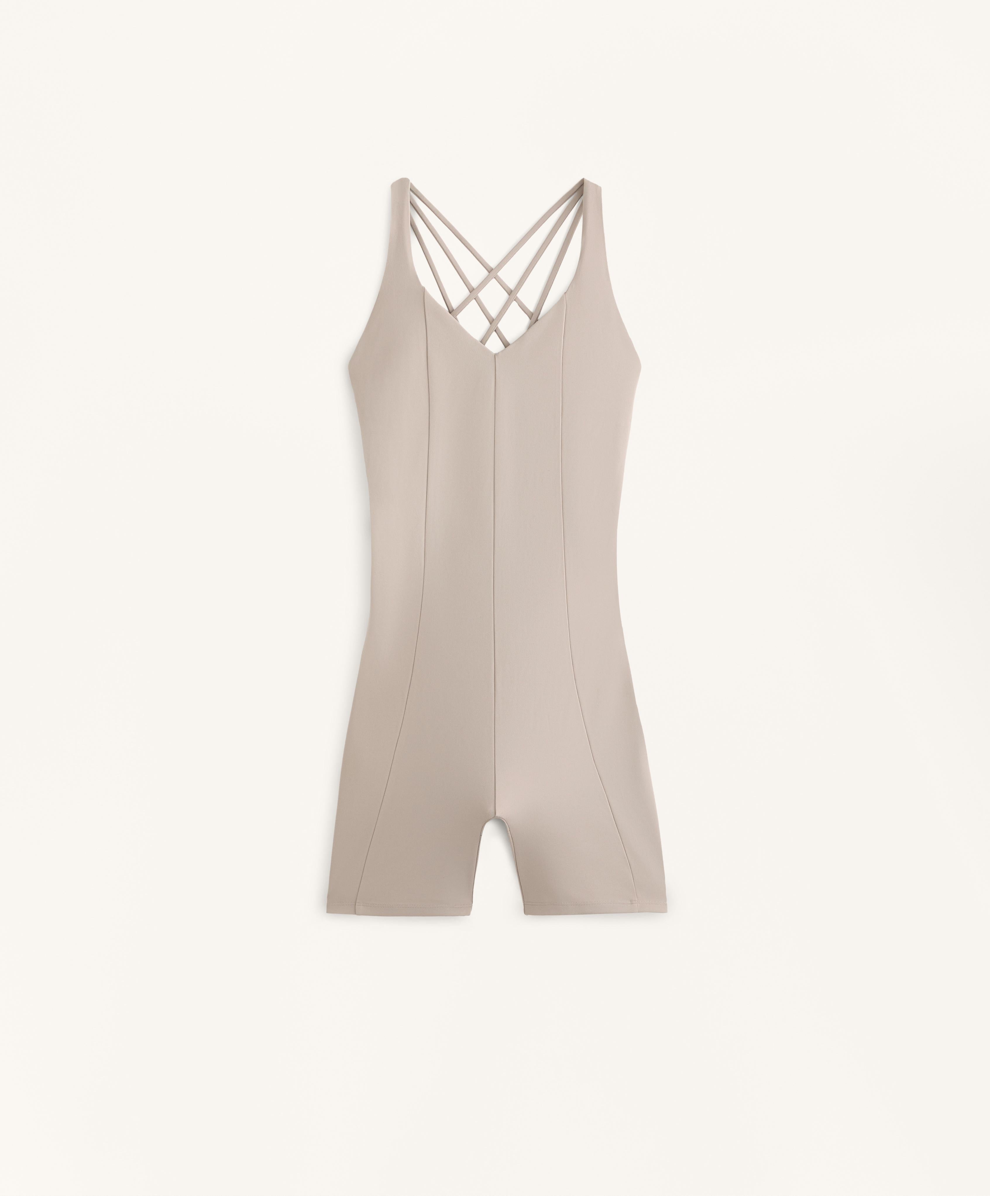 COMFORTLUX STRAPPY SHORT JUMPSUIT