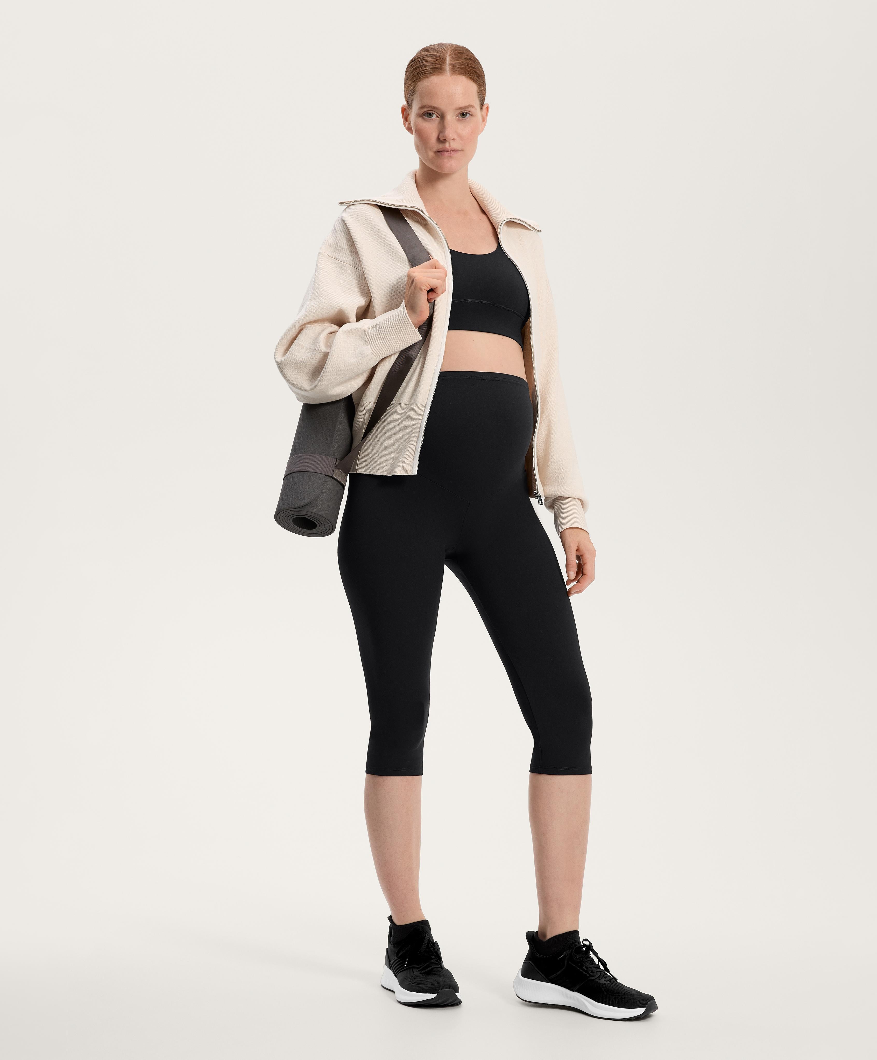 COMFORTLUX 40CM MATERNITY CAPRI LEGGINGS