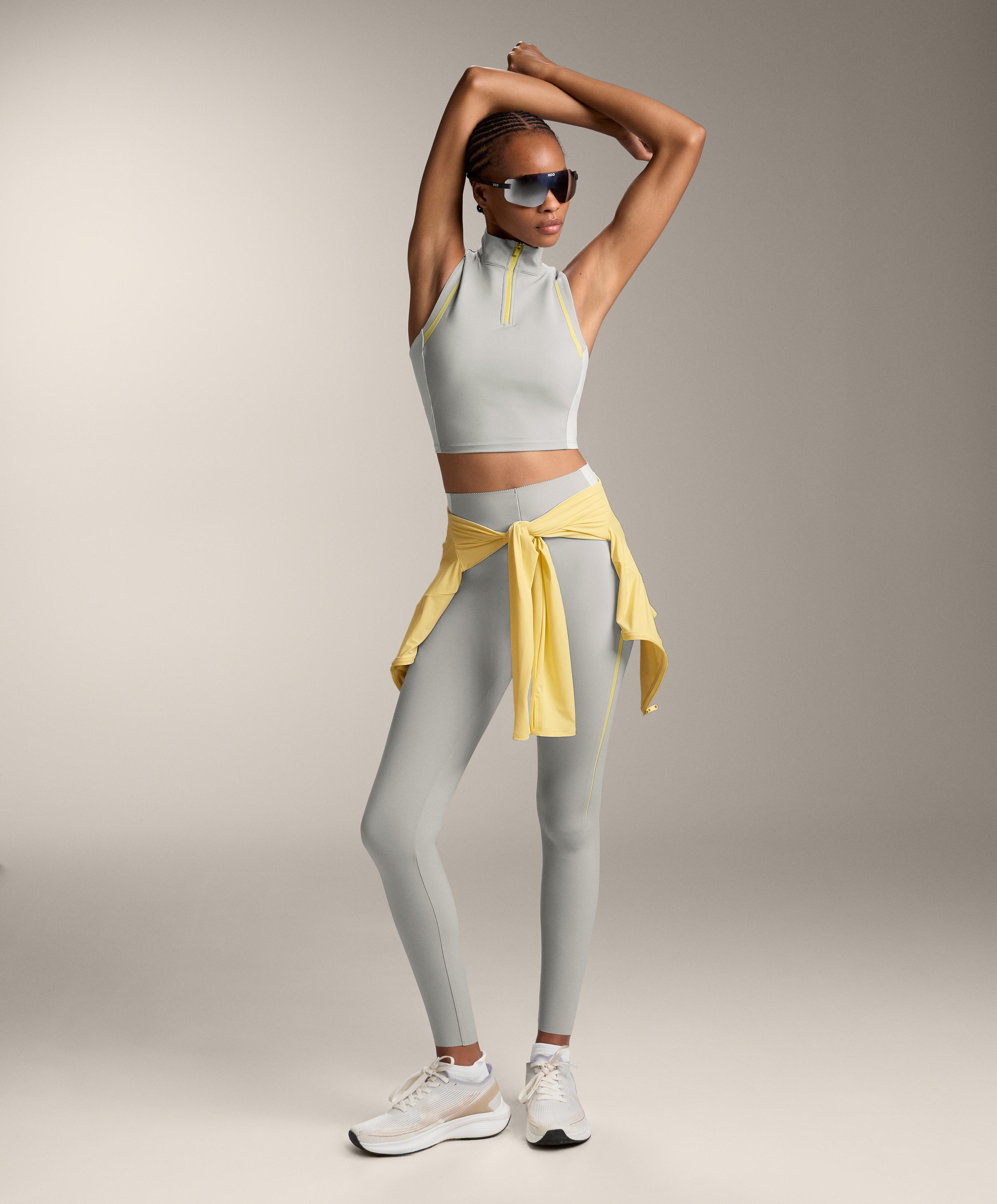 HIGH RISE COMPRESSIVE CORE CONTROL 65CM ANKLE LENGTH LEGGINGS