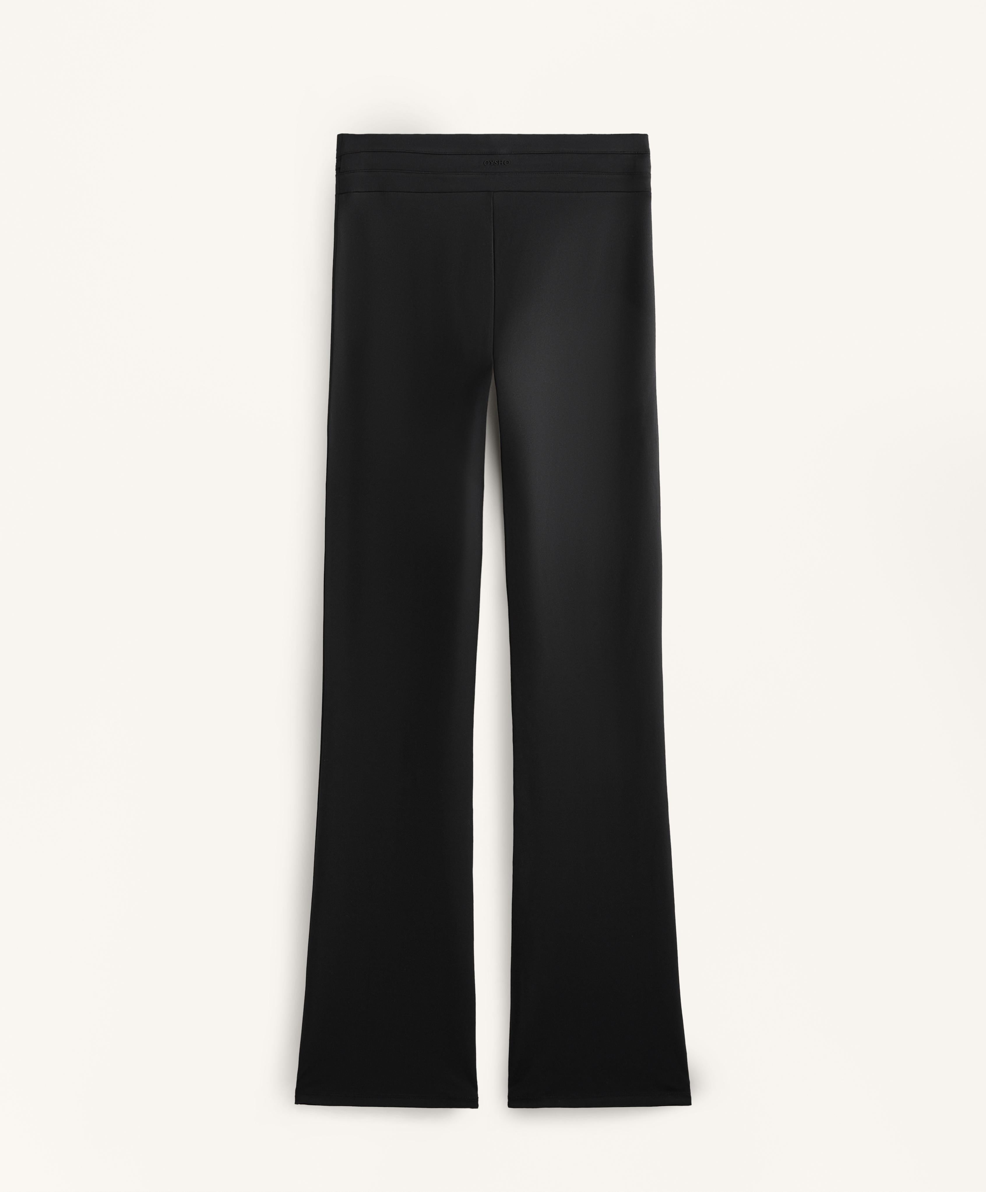 HIGH RISE COMFORTLUX BELTED FLARE TROUSERS