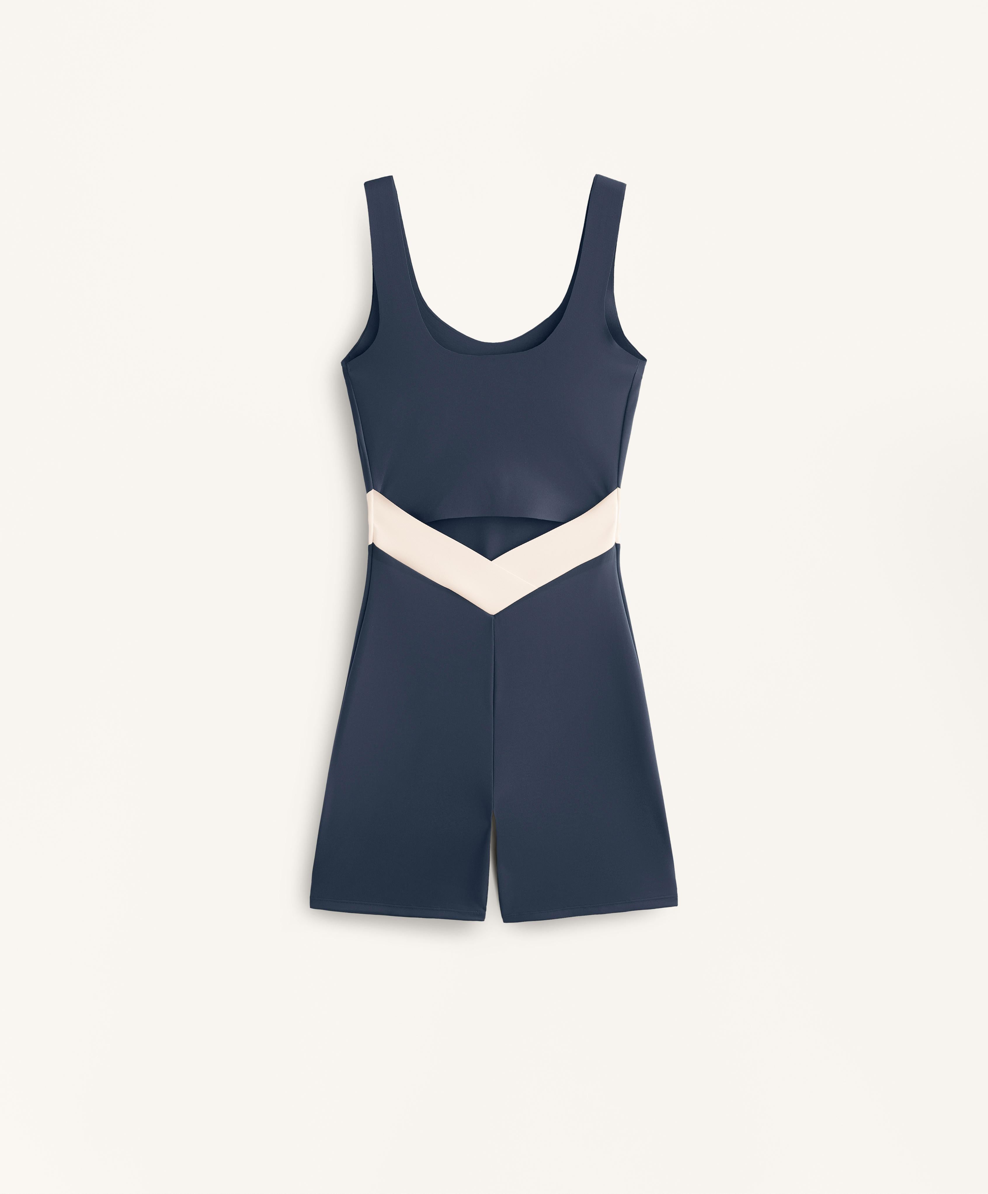 PERFECT ADAPT V WAIST SHORT JUMPSUIT