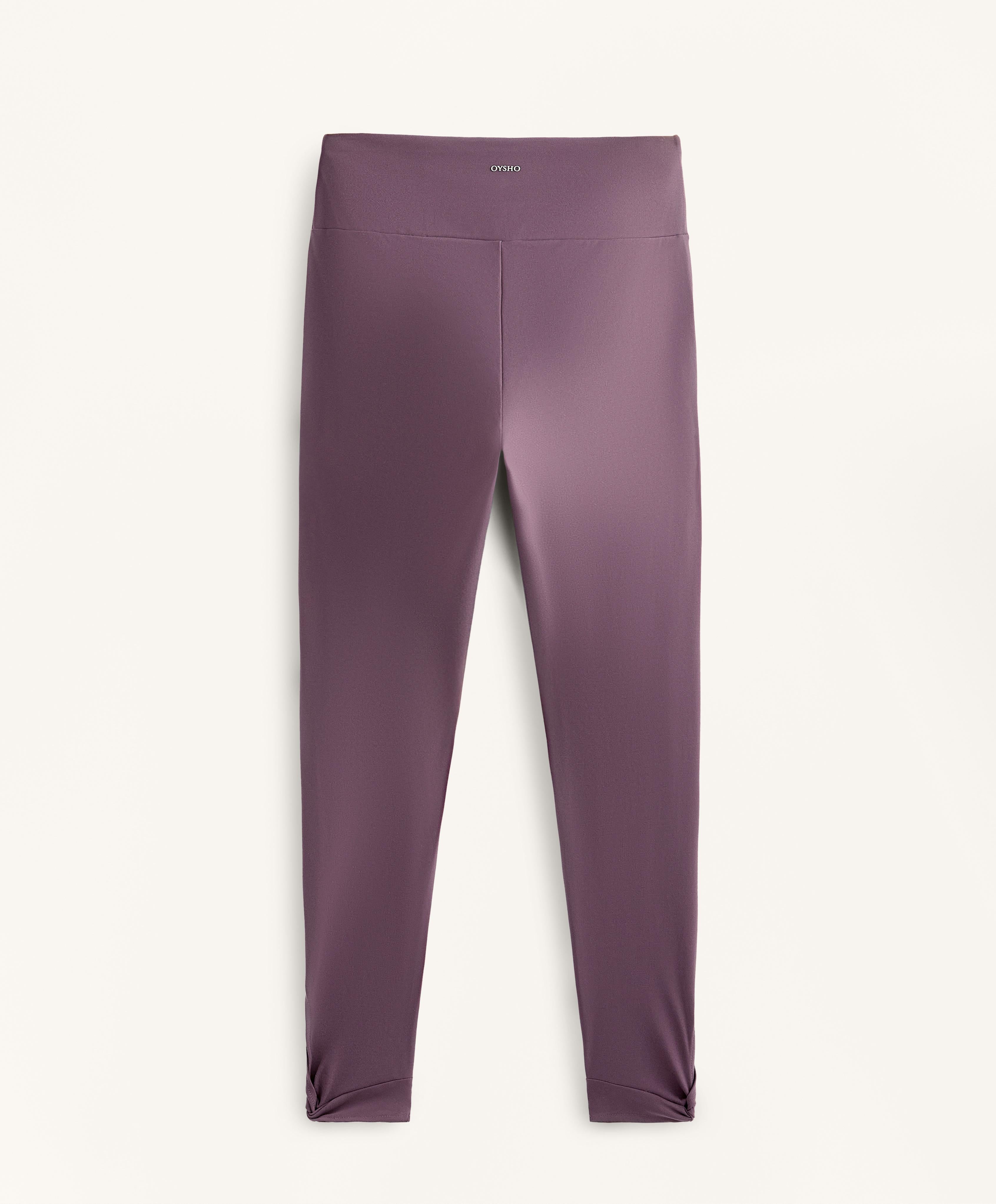 COMFORTLUX HIGH RISE ANKLE LENGTH KNOT LEGGINGS 65 CM