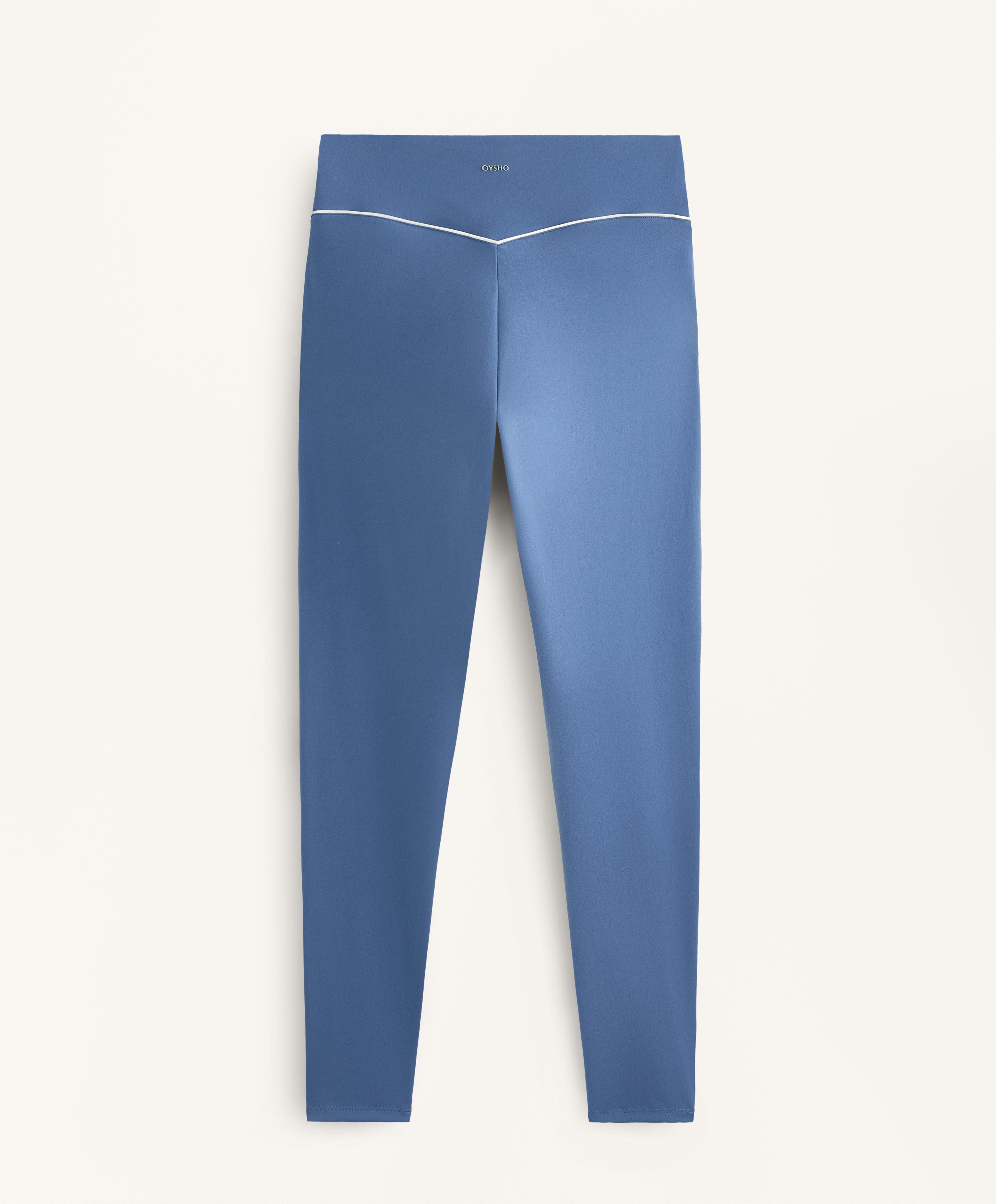 COMFORTLUX HIGH RISE PIPING 65 CM ANKLE LENGTH LEGGINGS