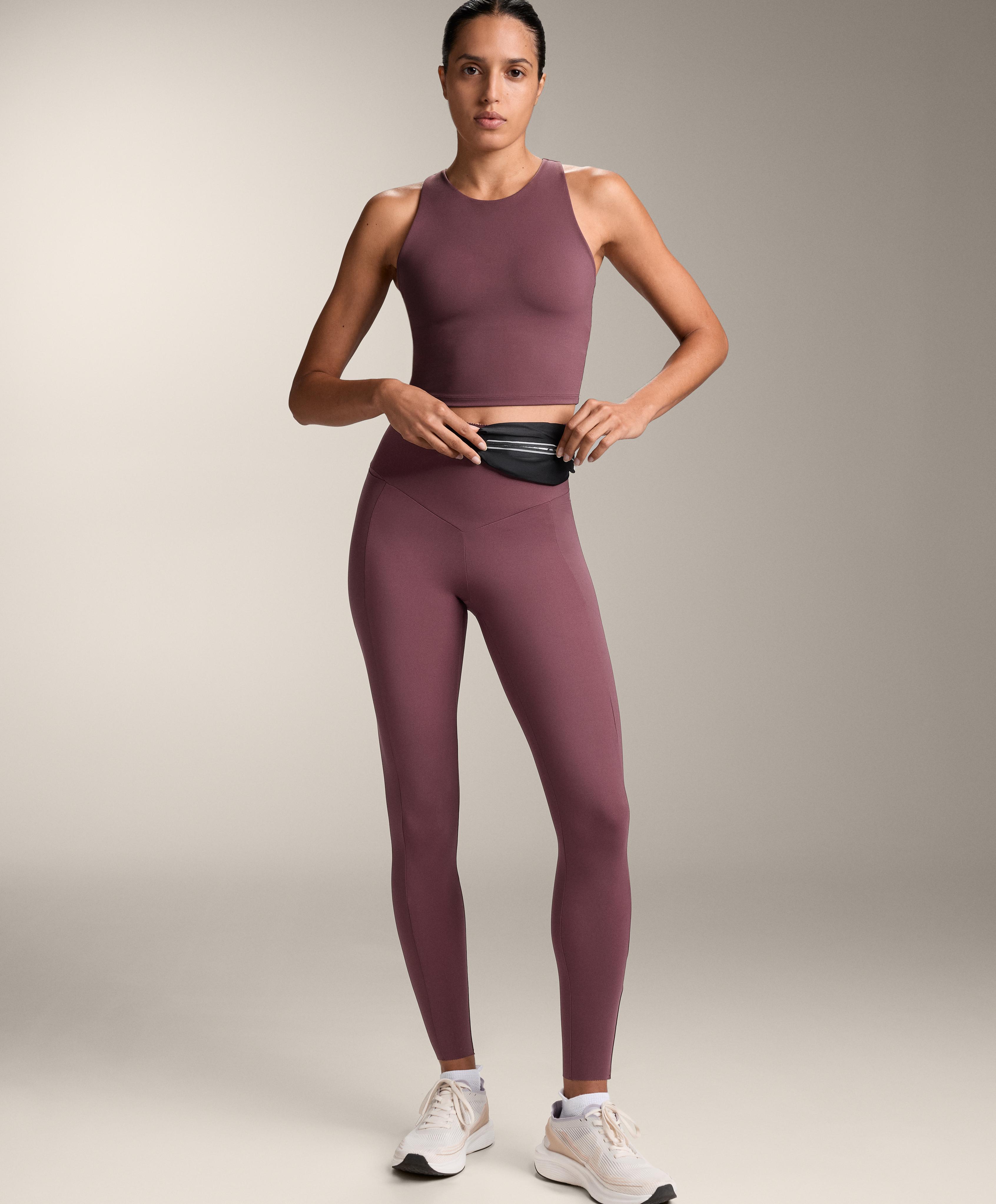 ANKLE LENGTH HIGH RISE COMPRESSIVE POCKET LEGGINGS