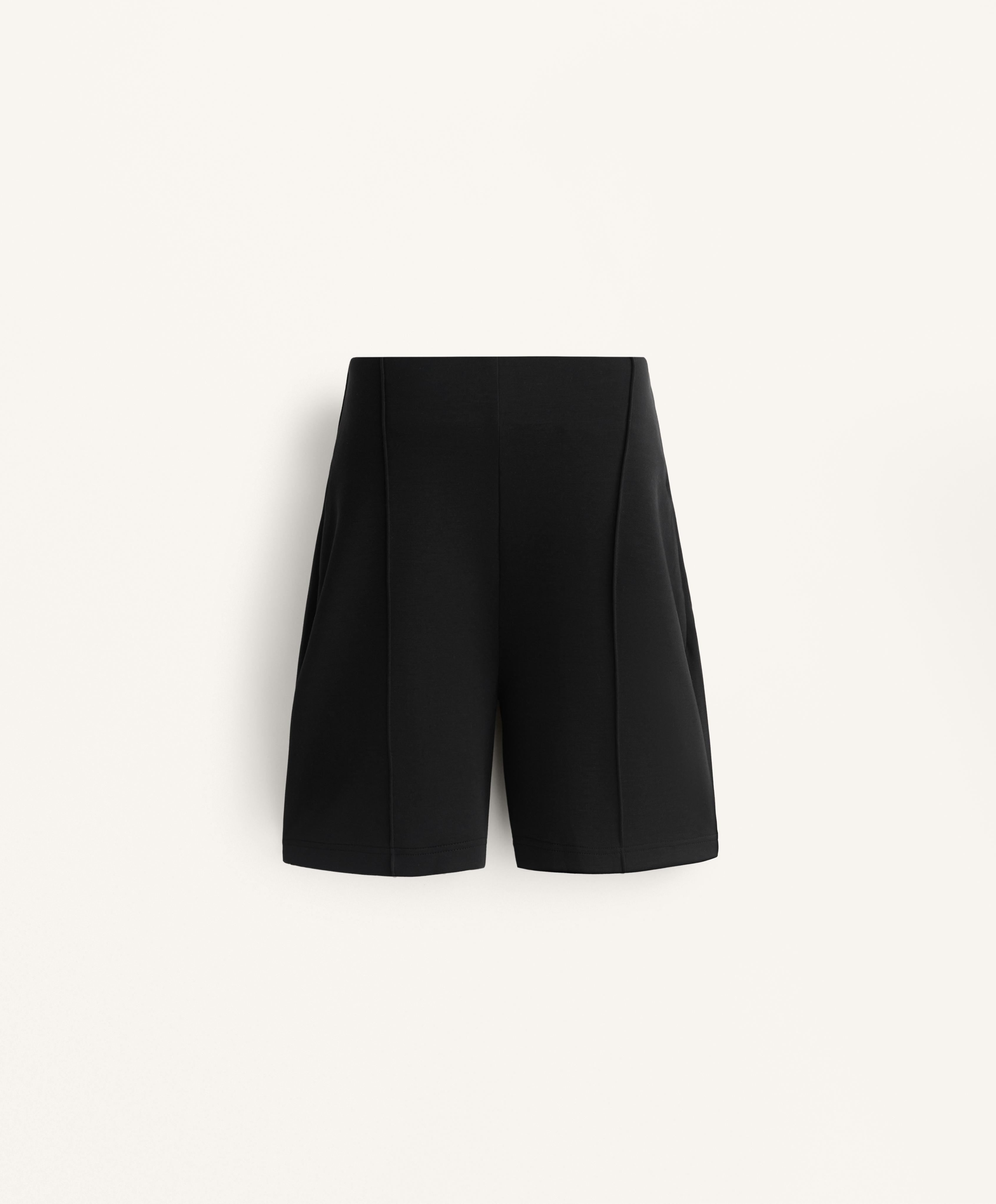 SUPER HIGH WAISTED BERMUDA SHORTS WITH SOFT FEEL MODAL