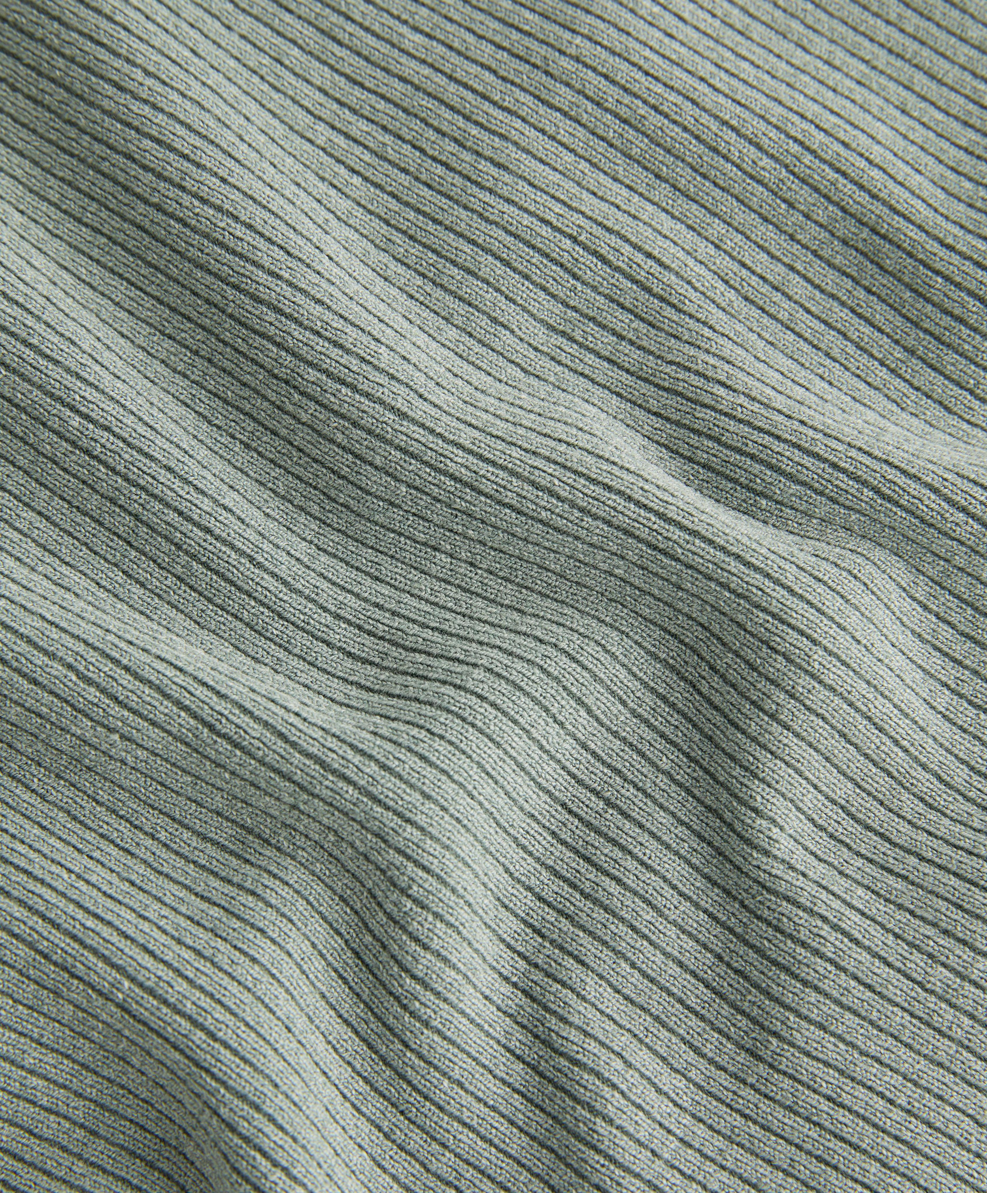 WASHED KNIT STRAIGHT LEG TROUSERS