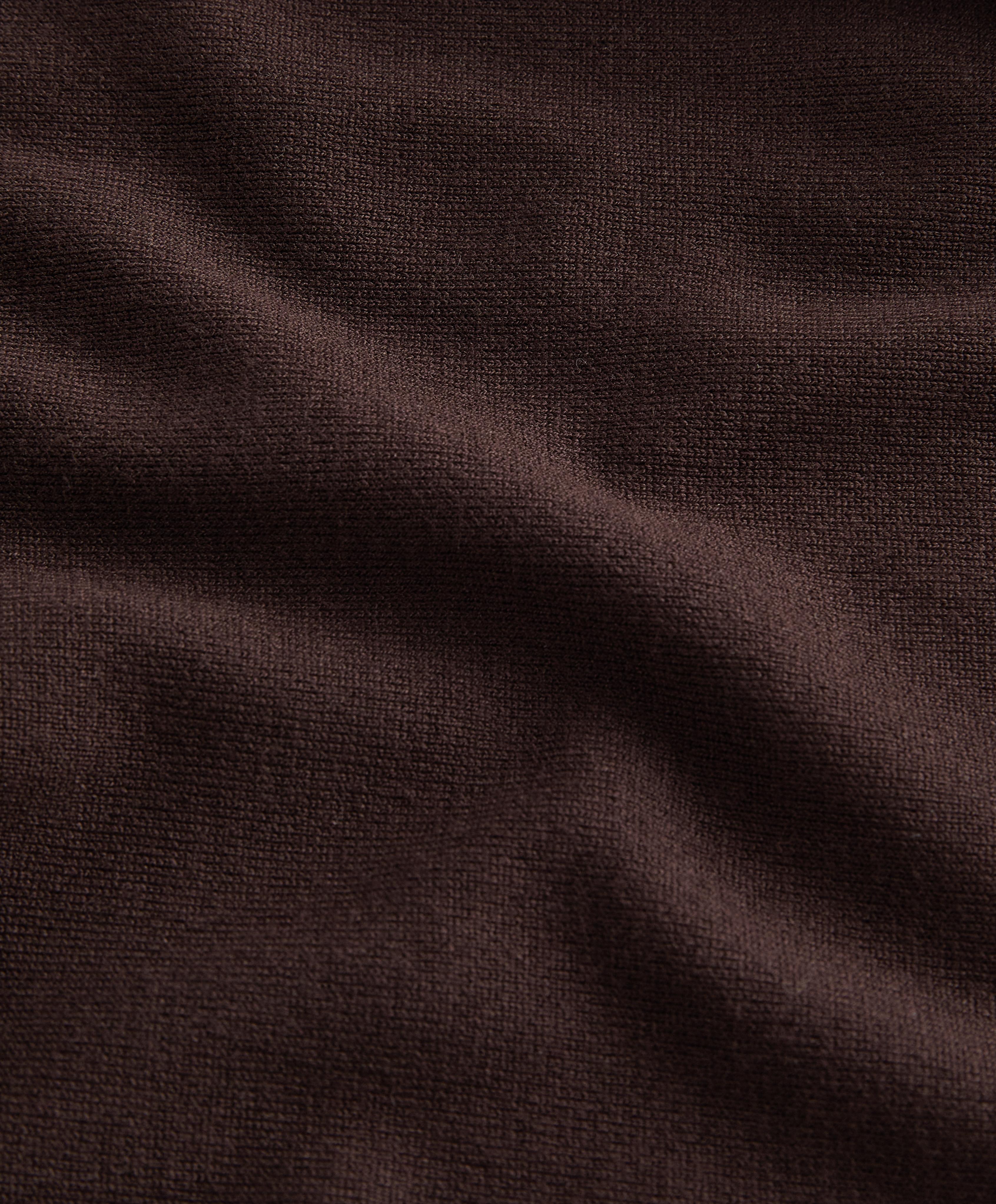 WIDE LEG STRAIGHT KNIT TROUSERS