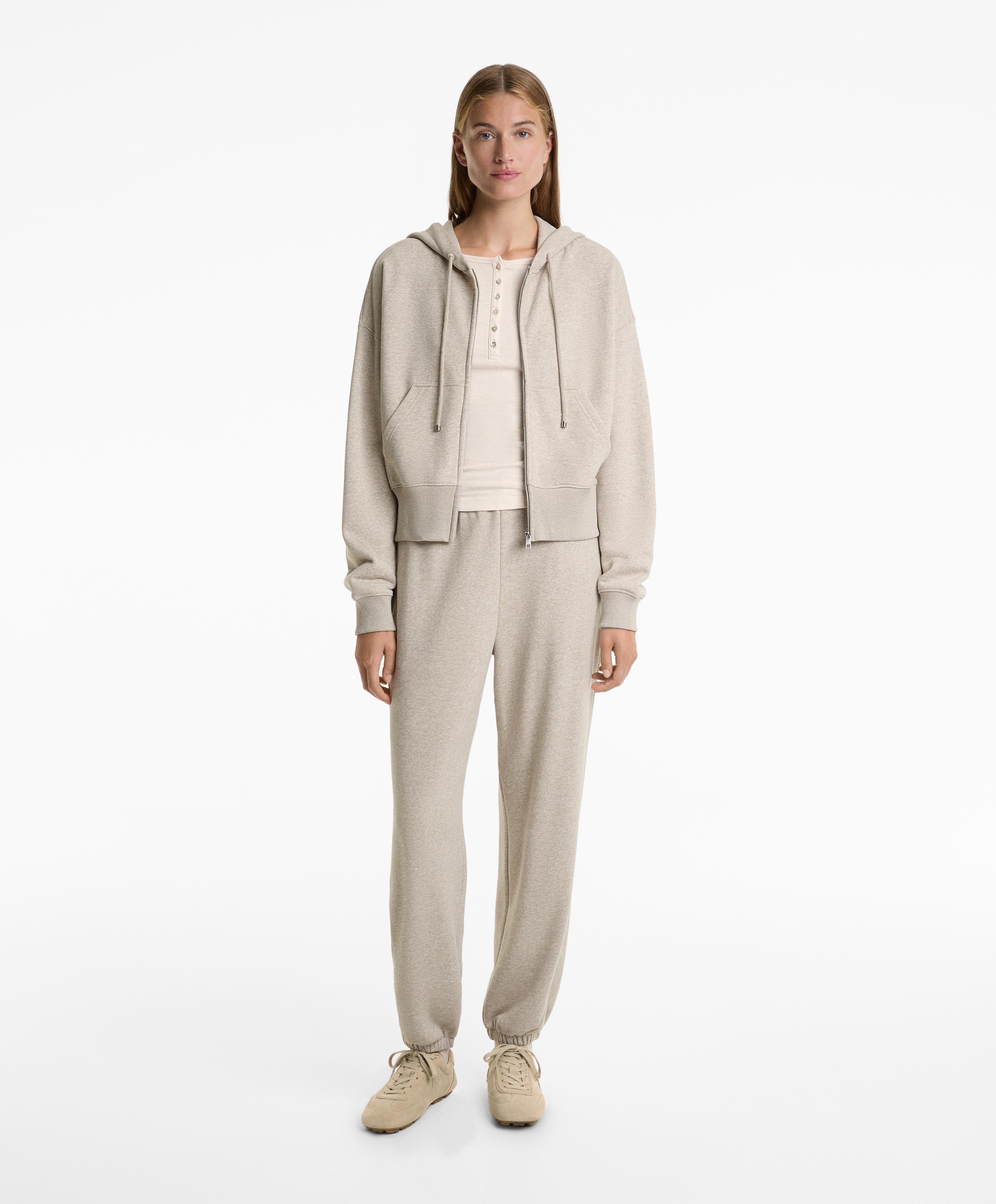 RELAXED FIT COTTON JOGGER TROUSERS