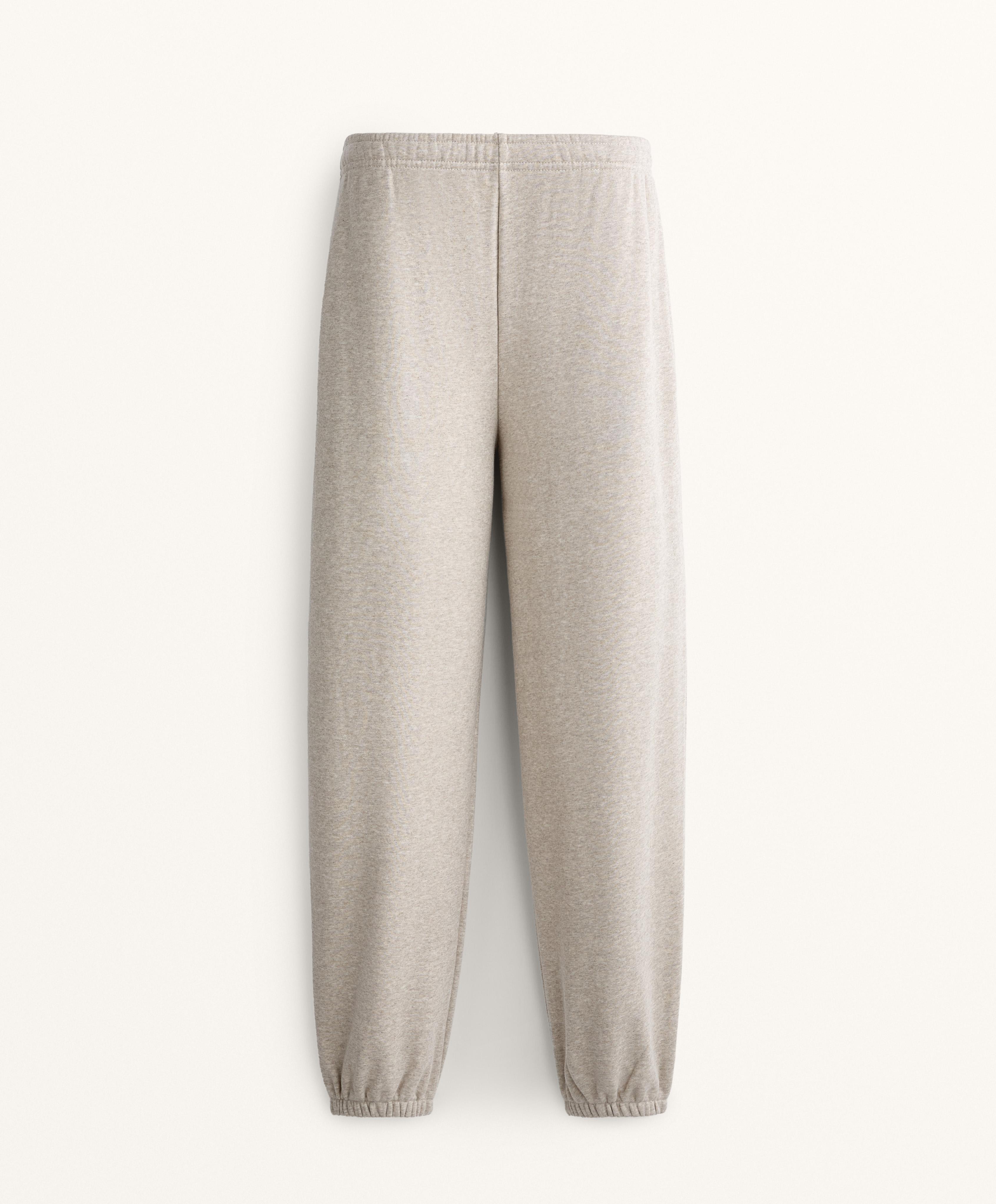 RELAXED FIT COTTON JOGGER TROUSERS