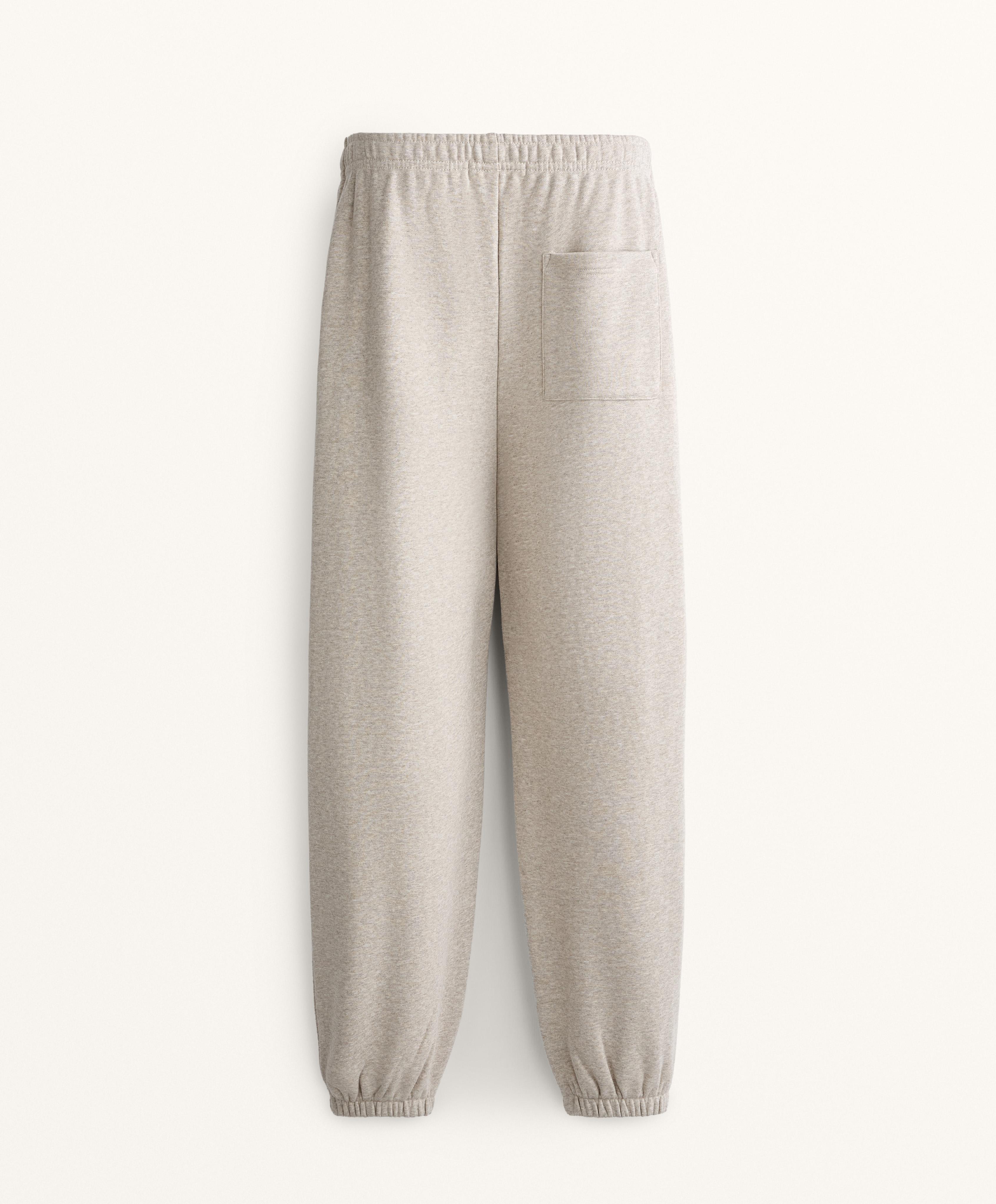 RELAXED FIT COTTON JOGGER TROUSERS