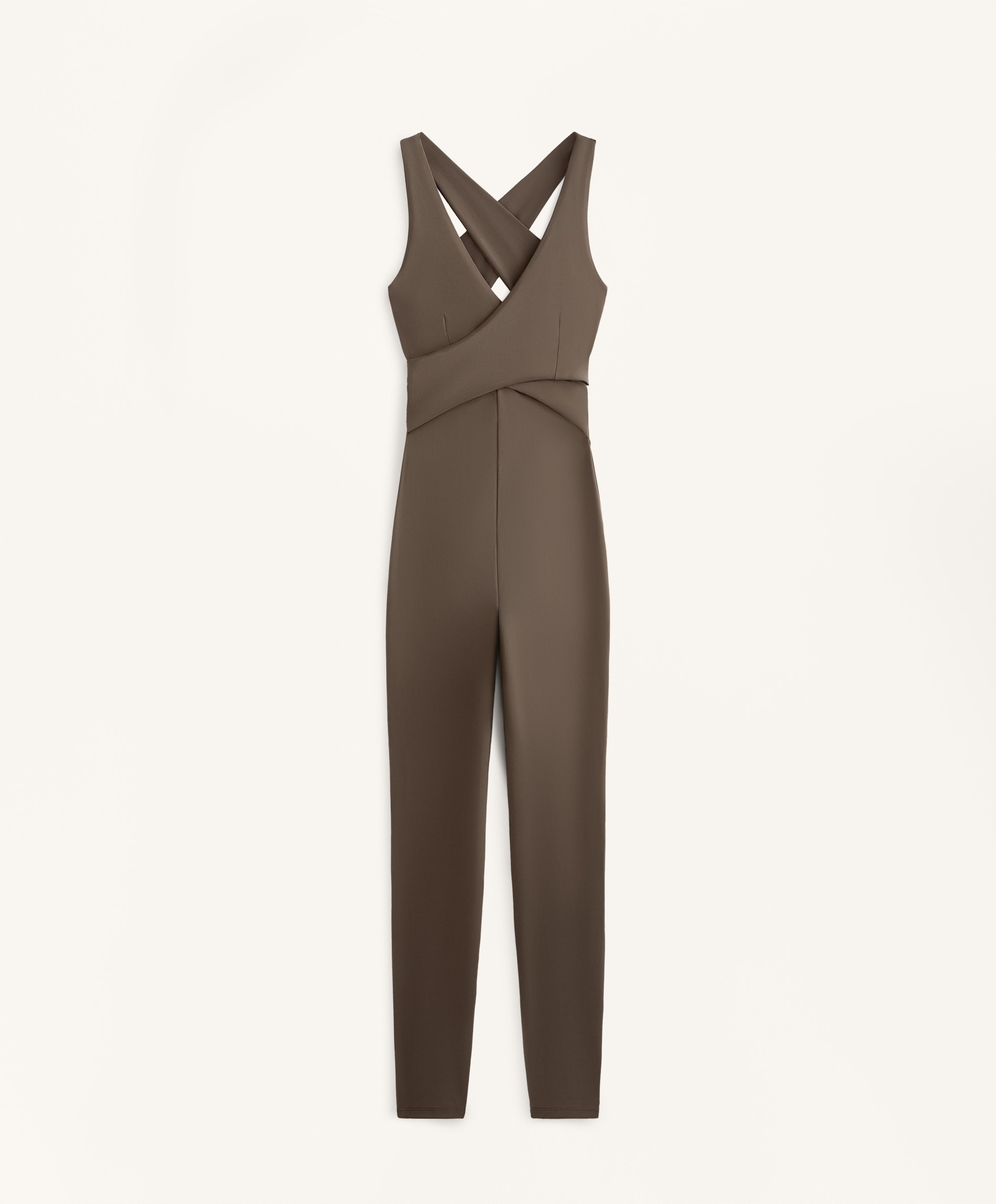 COMFORTLUX CROSSOVER LONG JUMPSUIT