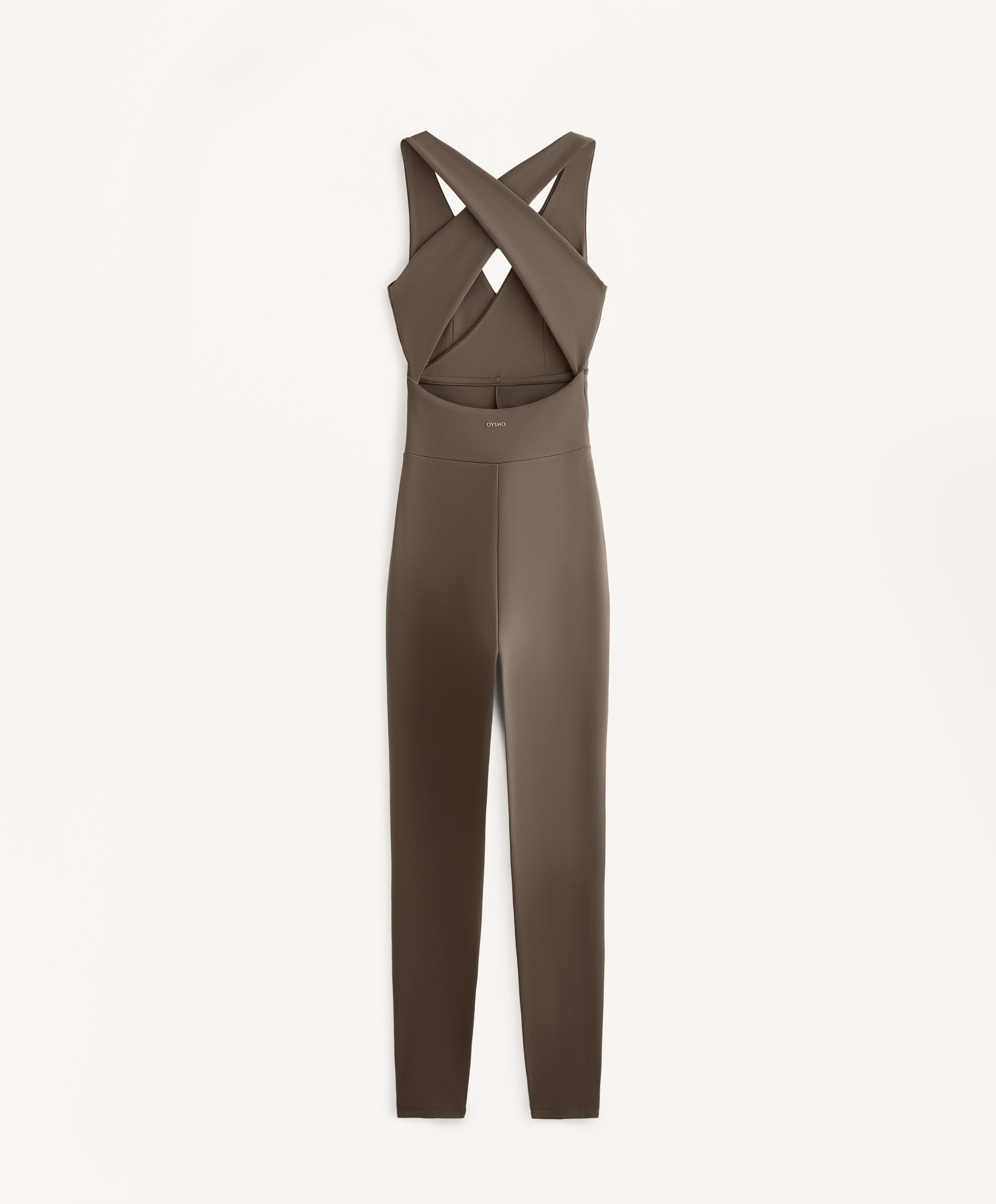 COMFORTLUX CROSSOVER LONG JUMPSUIT