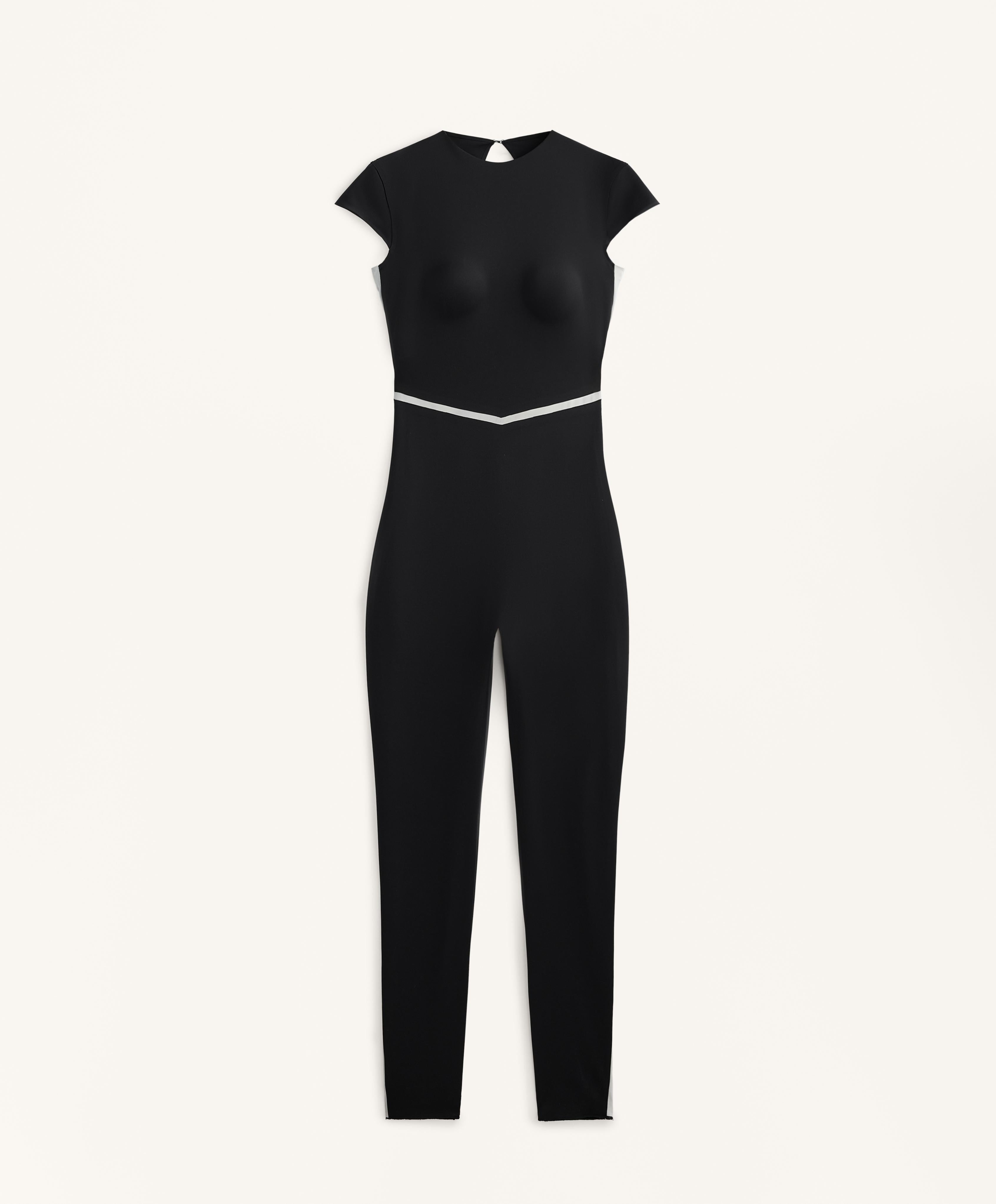 PERFECT ADAPT LONG JUMPSUIT WITH SIDE STRIPE