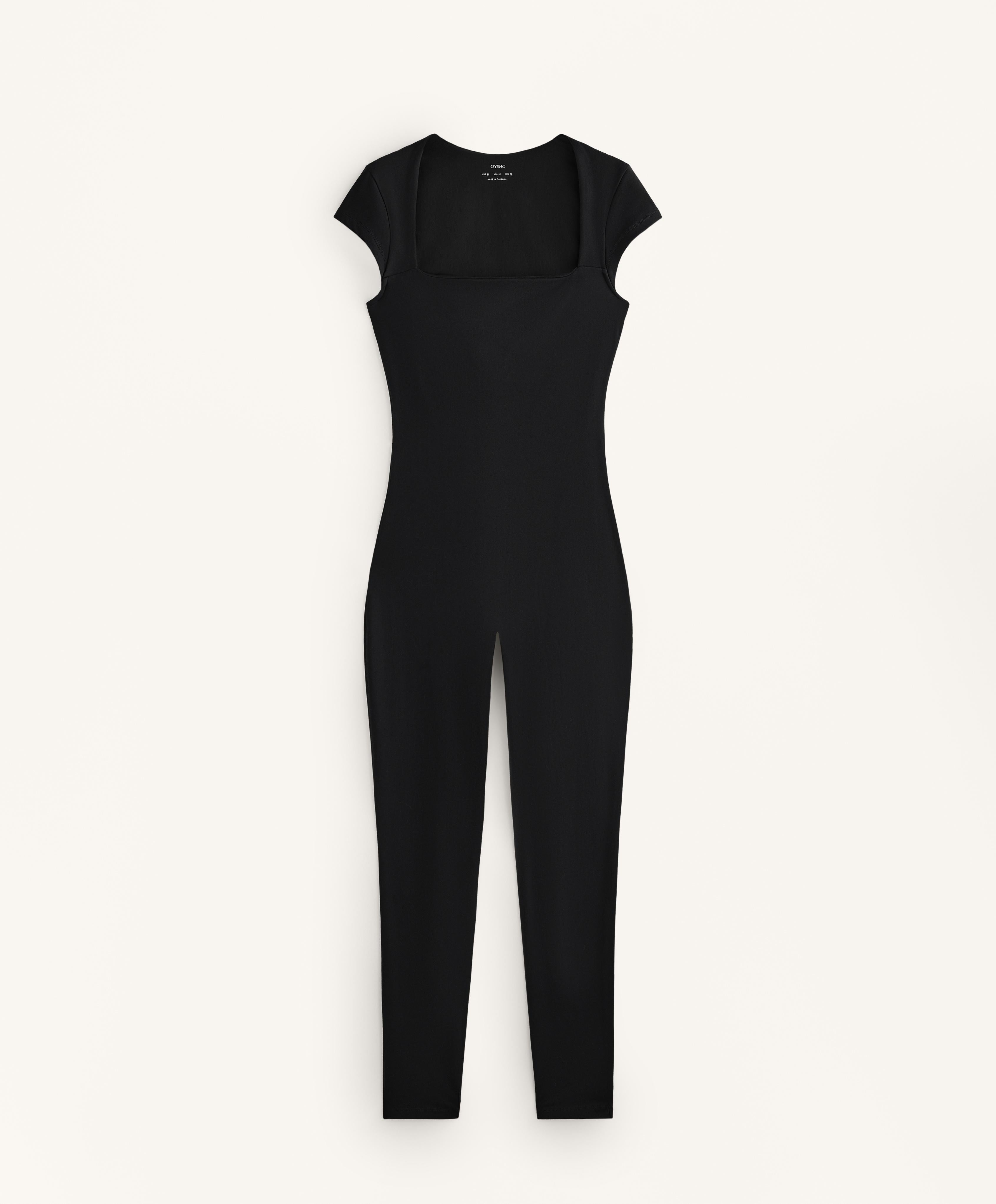COMFORTLUX SQUARE NECK JUMPSUIT