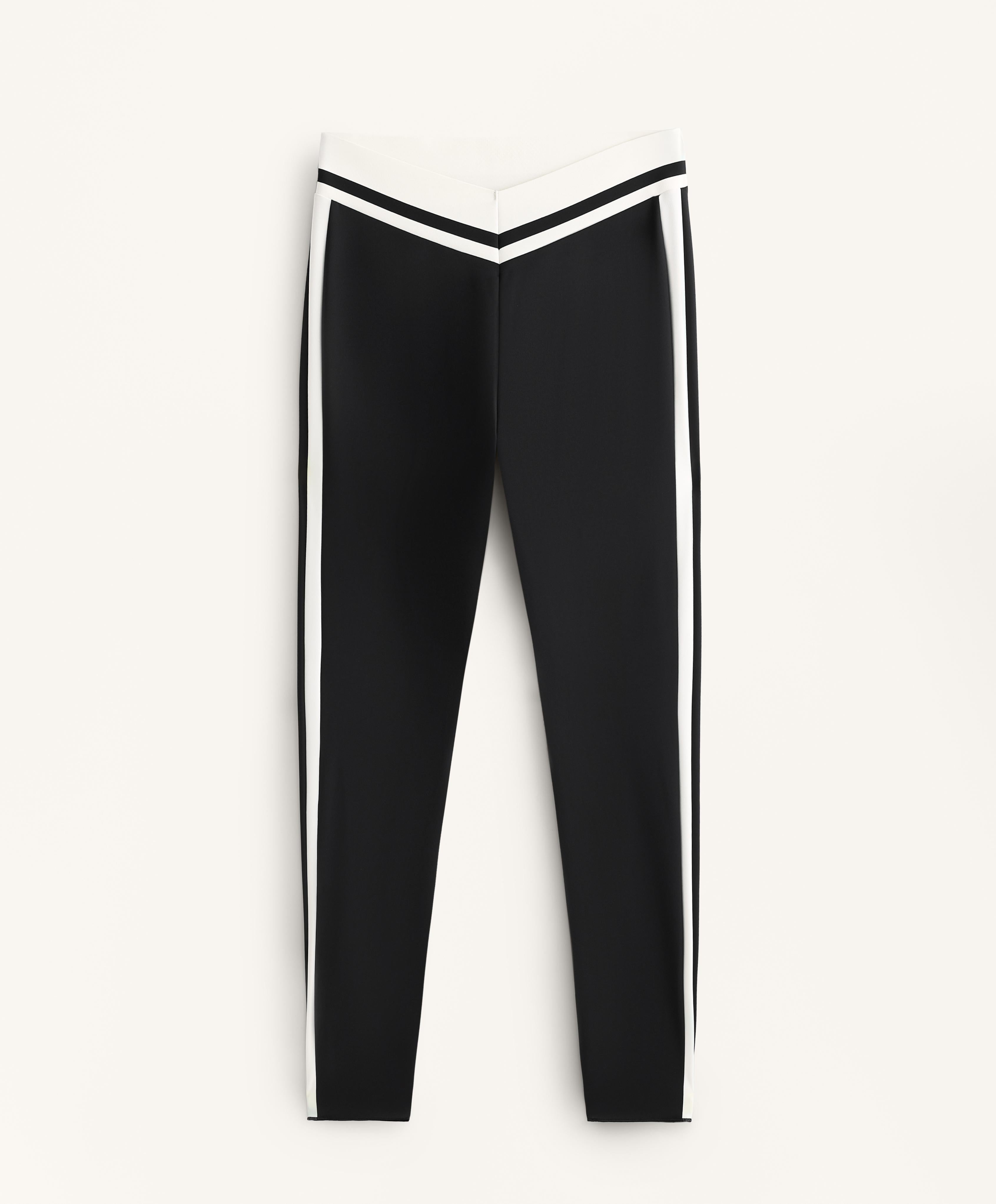 PERFECT ADAPT HIGH RISE ANKLE LENGTH LEGGINGS WITH SIDE LINE
