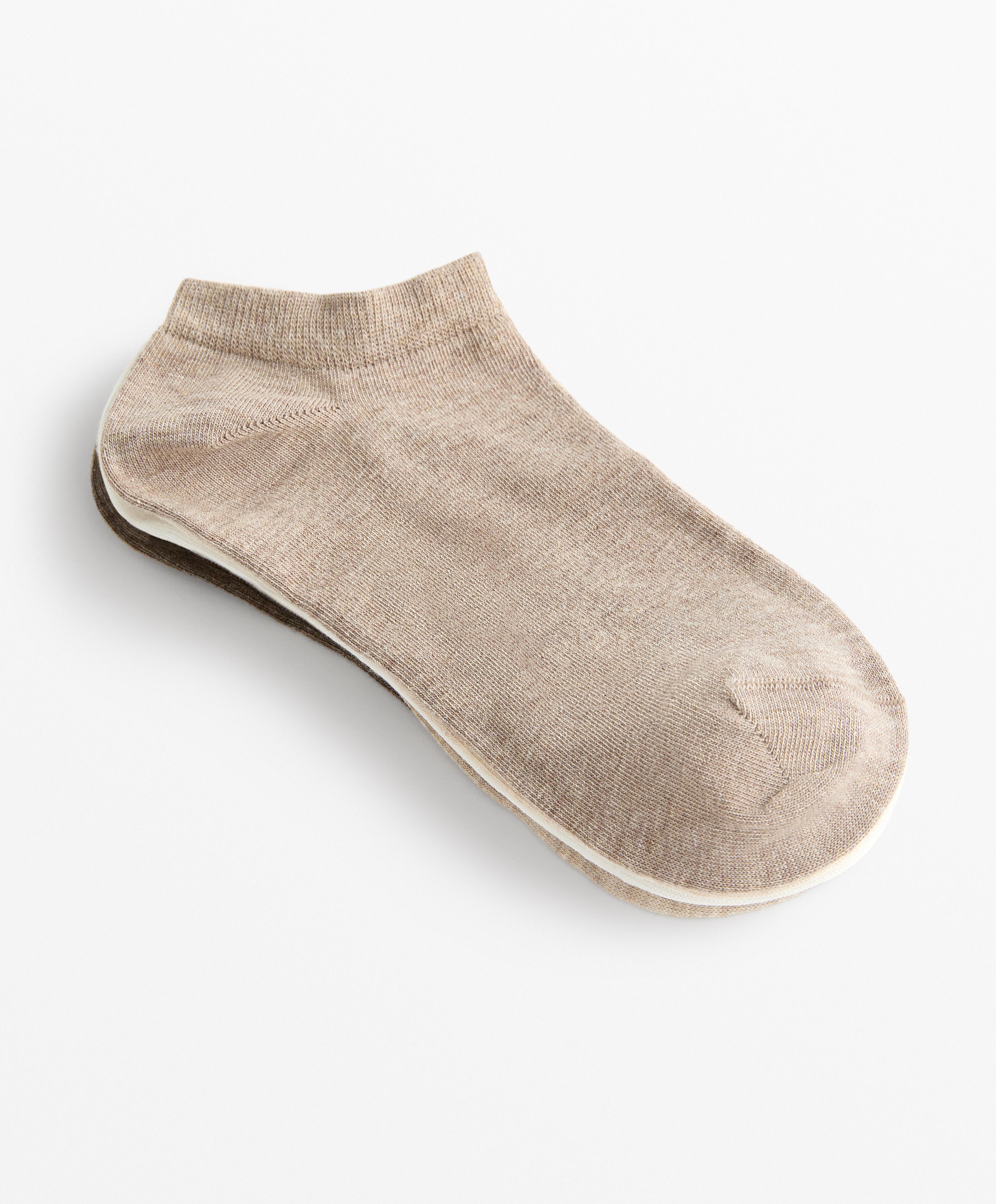 5 PAIRS OF COTTON BLEND TRAINER SOCKS
