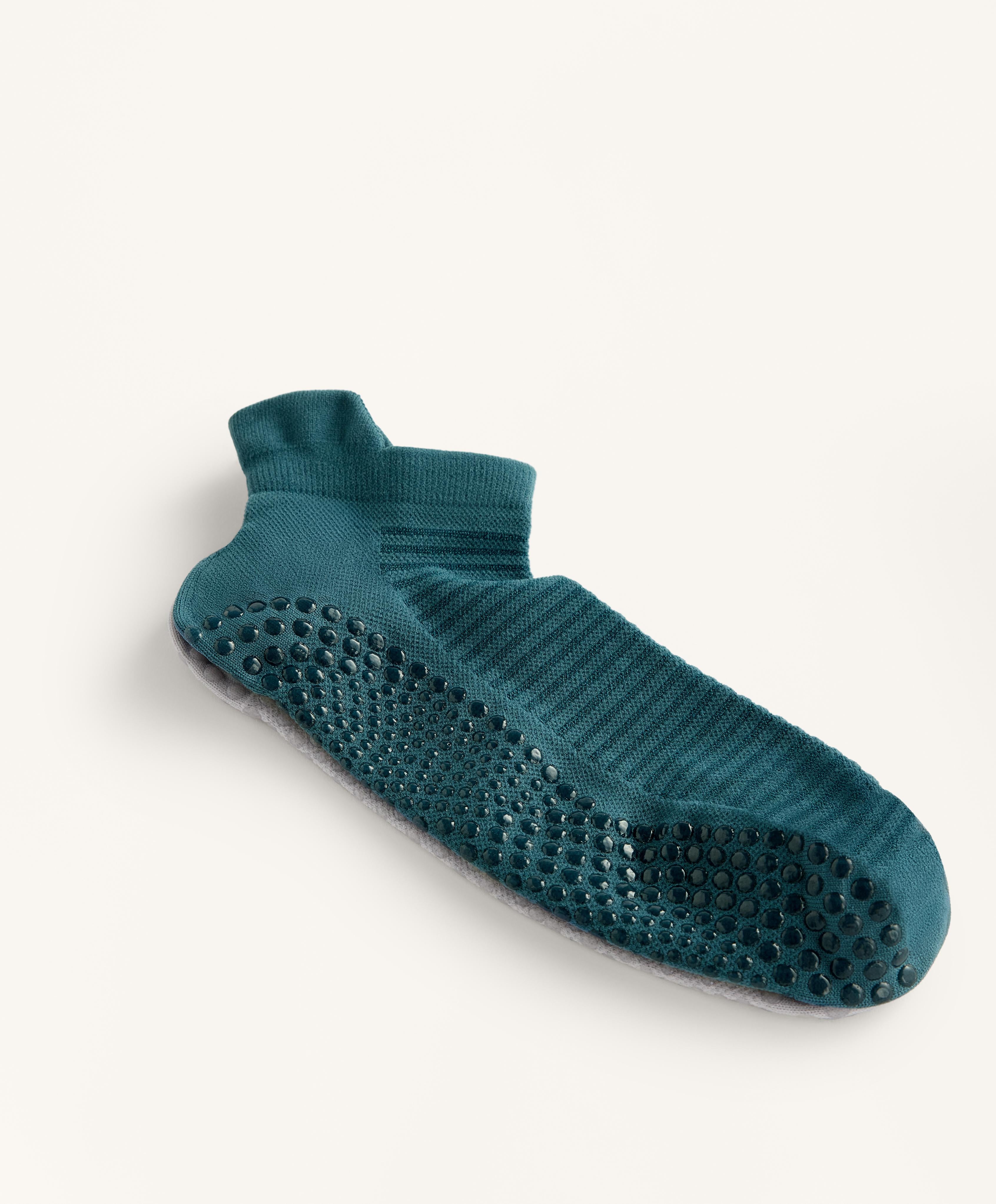 2 PAIRS OF POLYAMIDE BLEND YOGA AND PILATES SNEAKER SOCKS