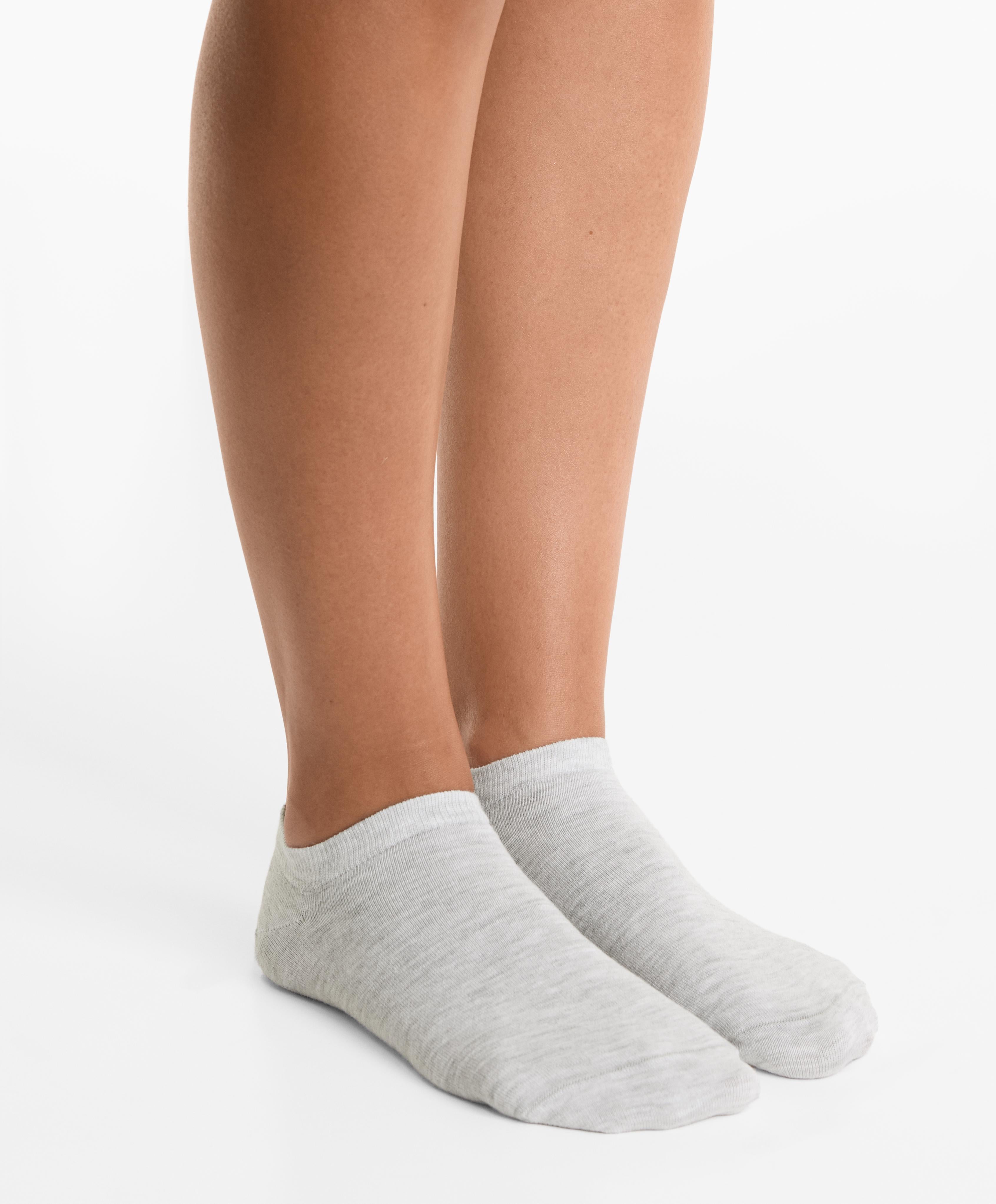 5 PACK COTTON BLEND SNEAKER SOCKS