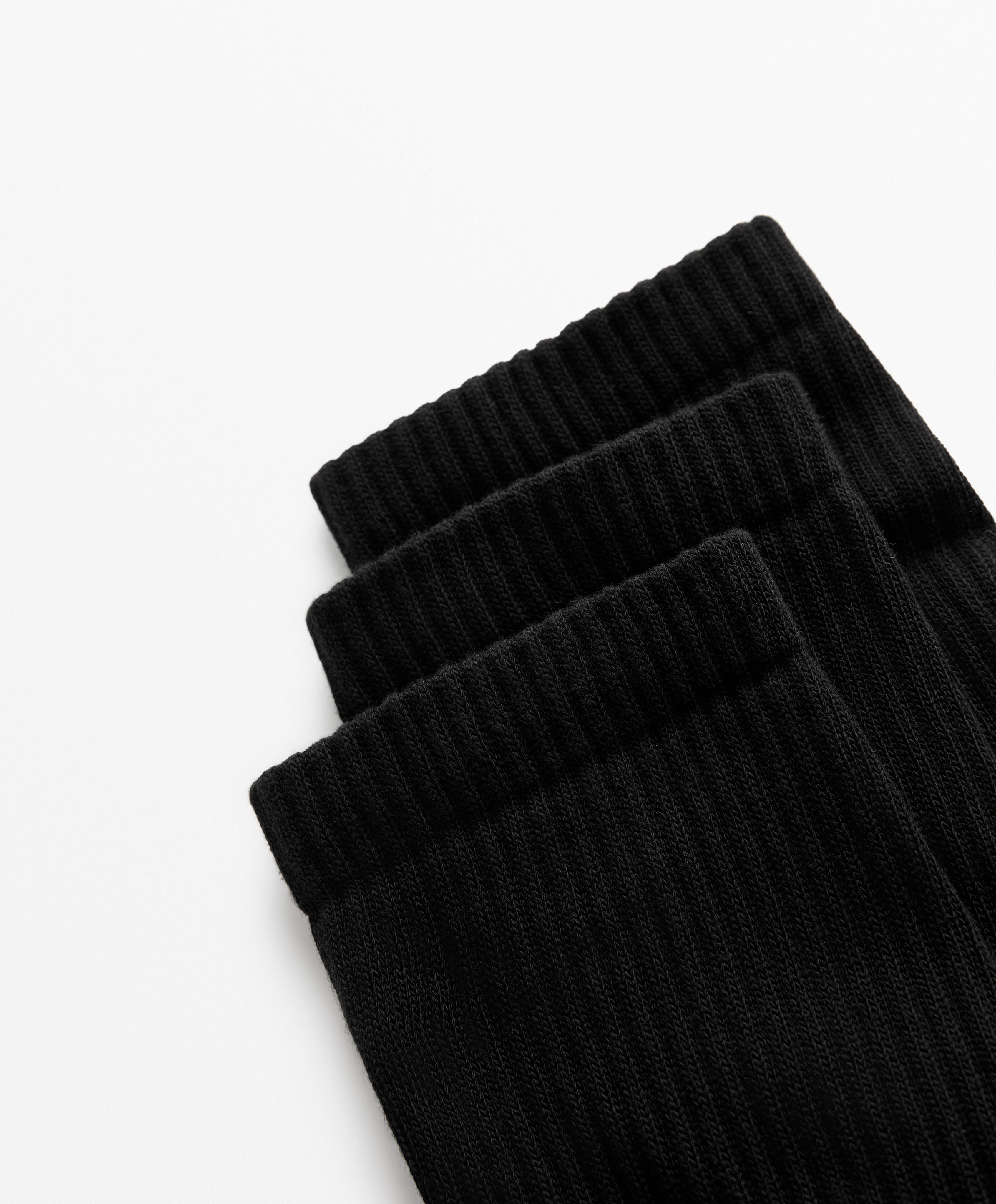 3 PAIRS OF CLASSIC COTTON BLEND SPORTS SOCKS
