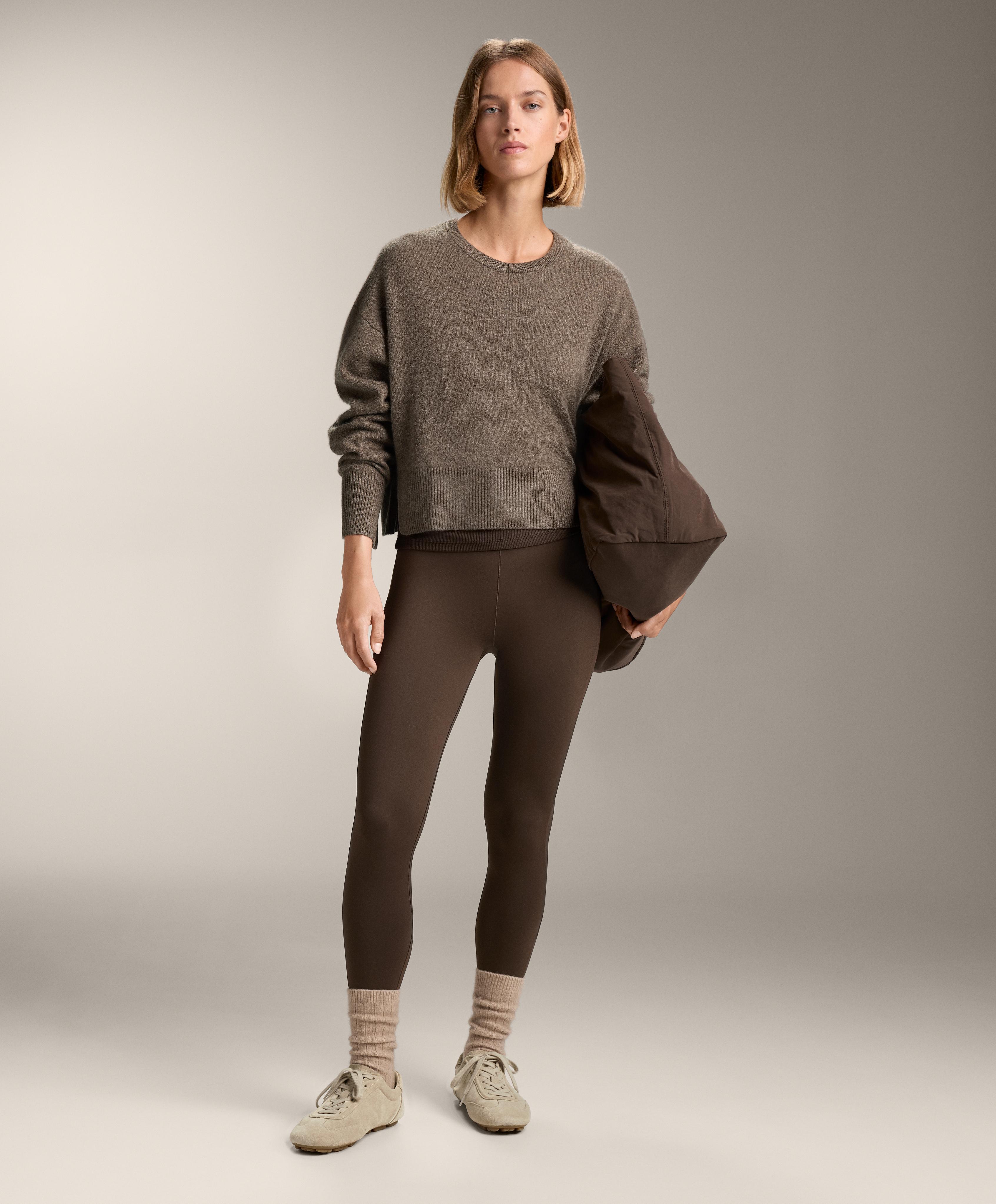 100% CASHMERE KNIT ROUND NECK JUMPER