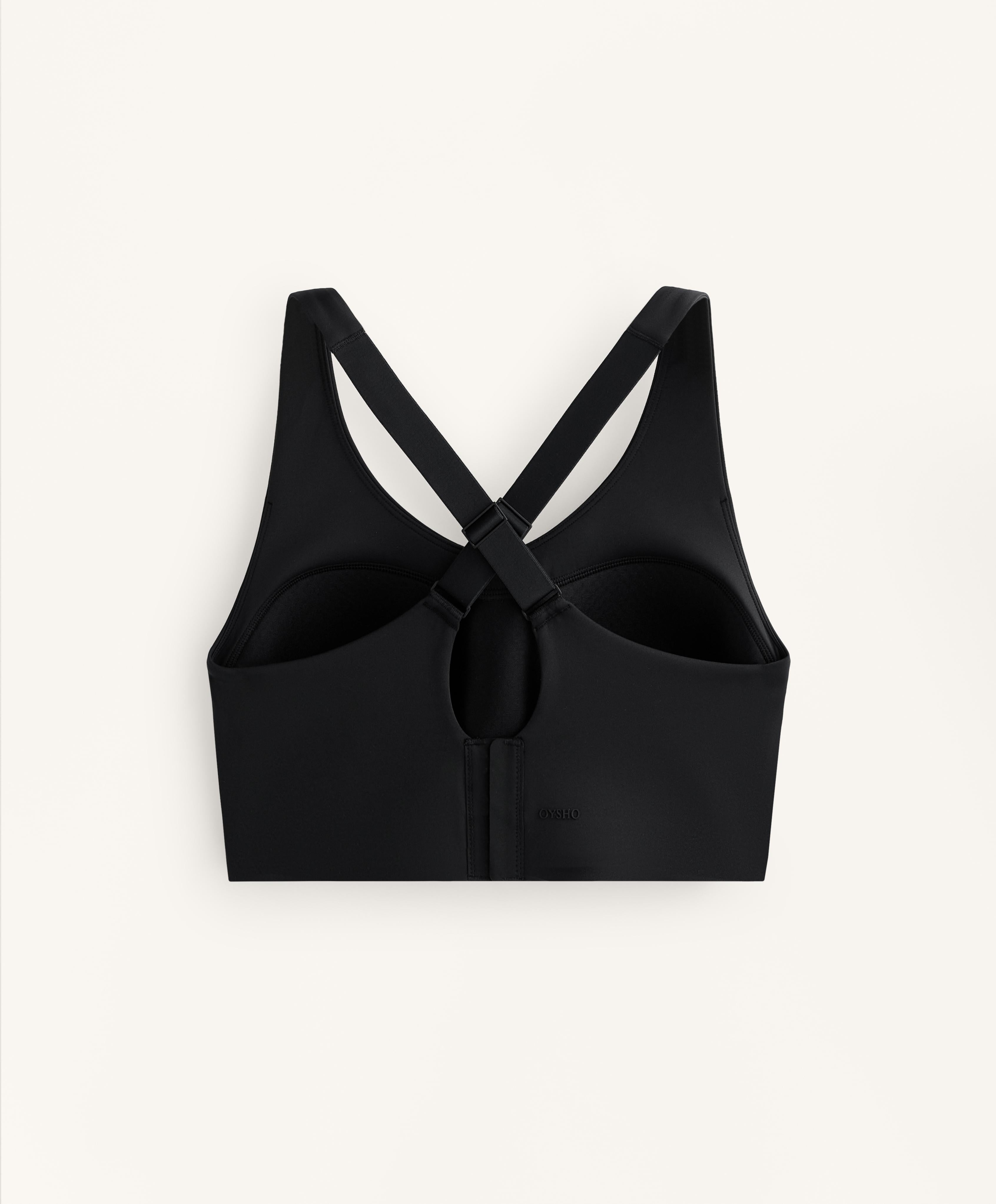 COMPRESSIVE CROSS BACK SPORTS BRA WITH FIRM SUPPORT