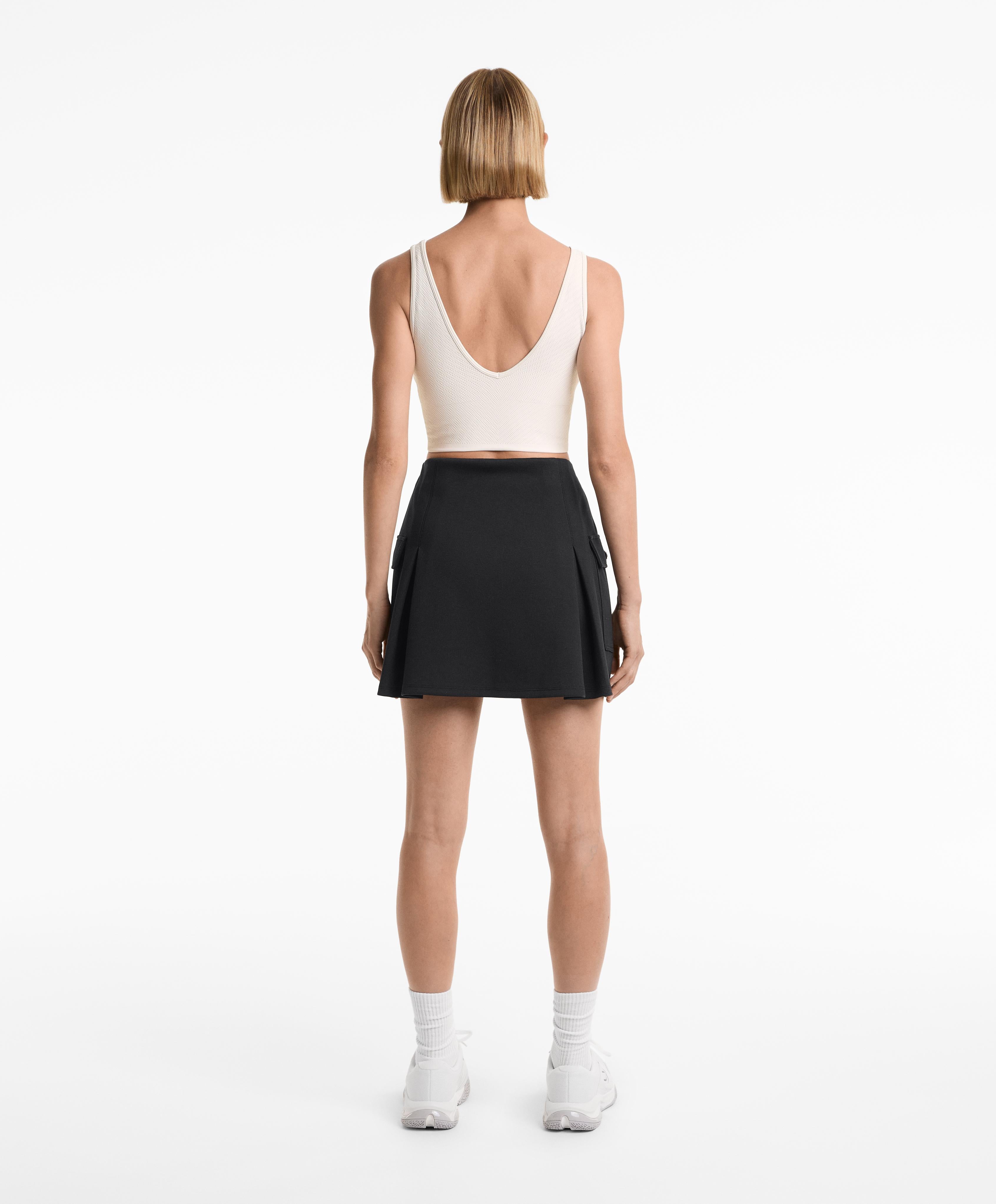 STRUCTURED RIB TANK TOP