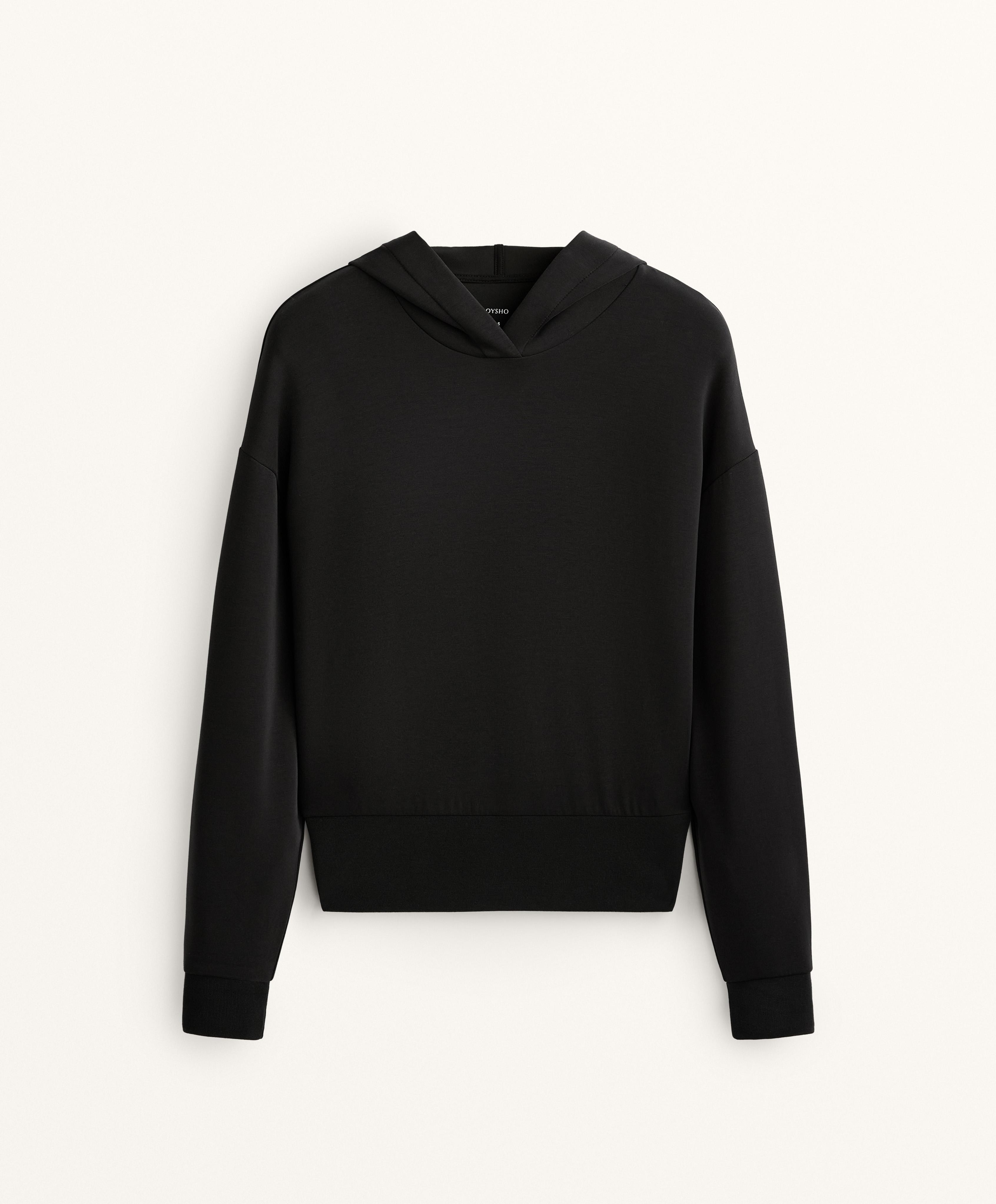 SOFT TOUCH MODAL HOODED SWEATSHIRT