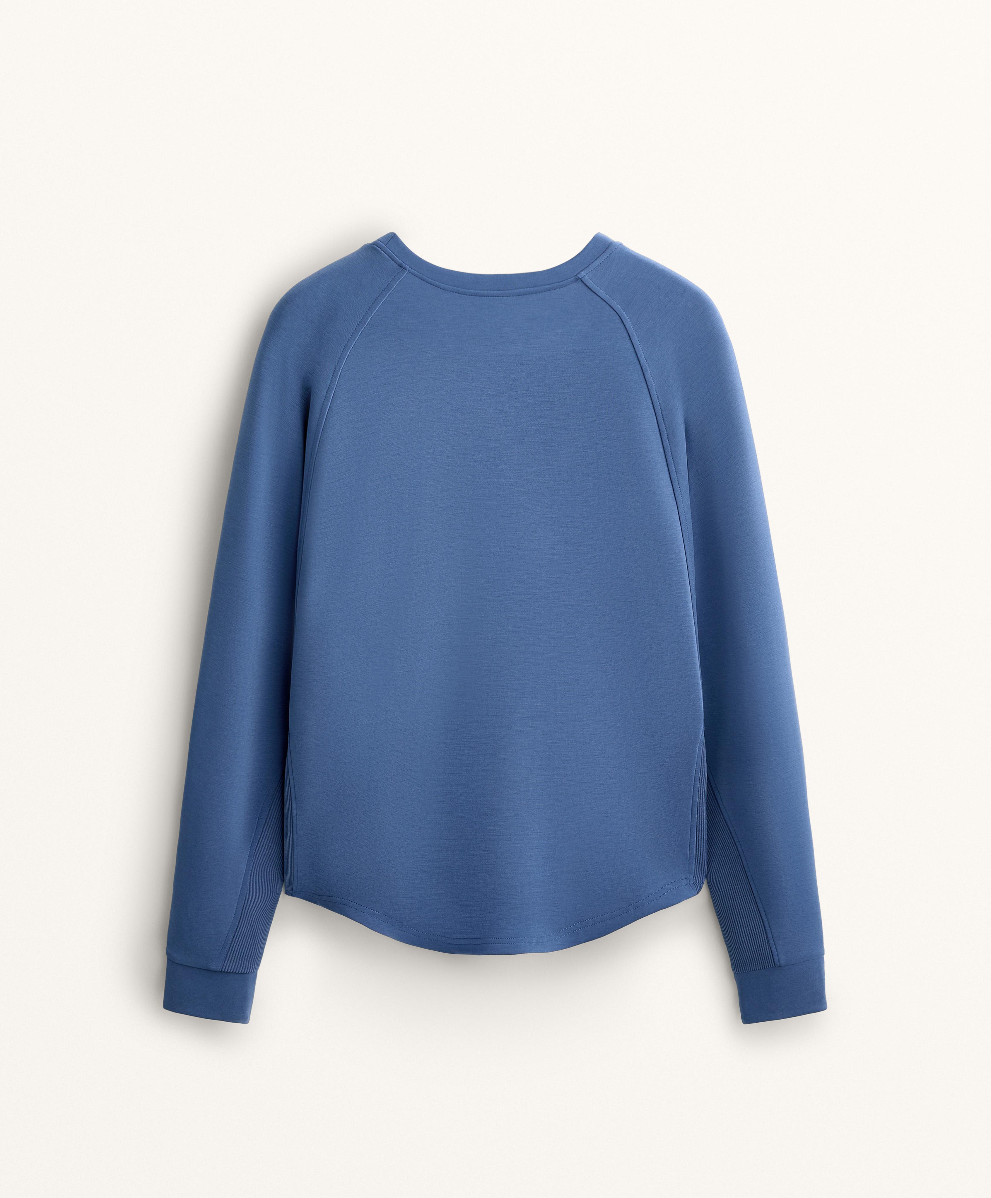 OVERSIZED MODAL RIB SWEATSHIRT
