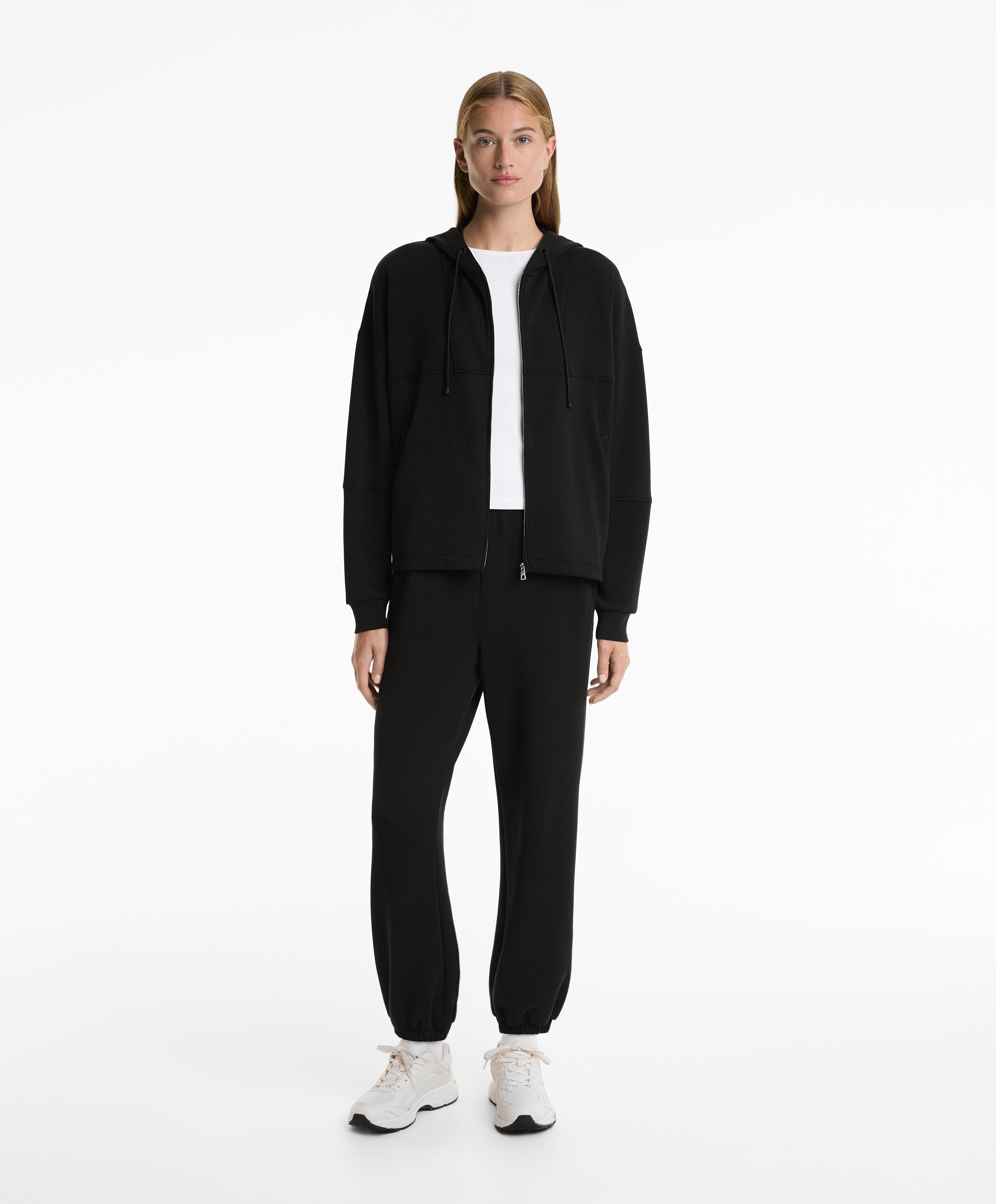 SOFT TOUCH MODAL HOODED JACKET