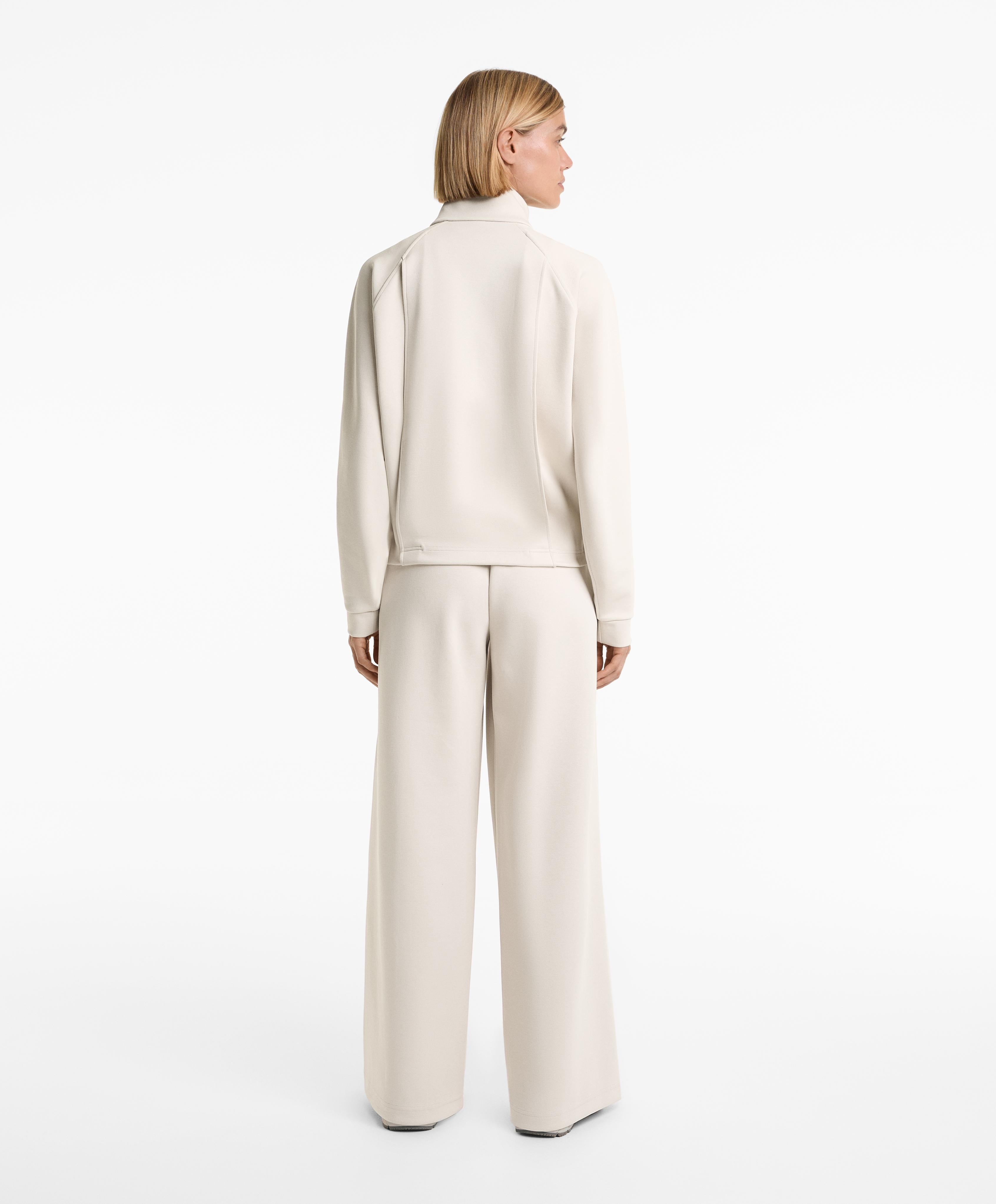 PIQUE POCKETS JACKET WITH COTTON